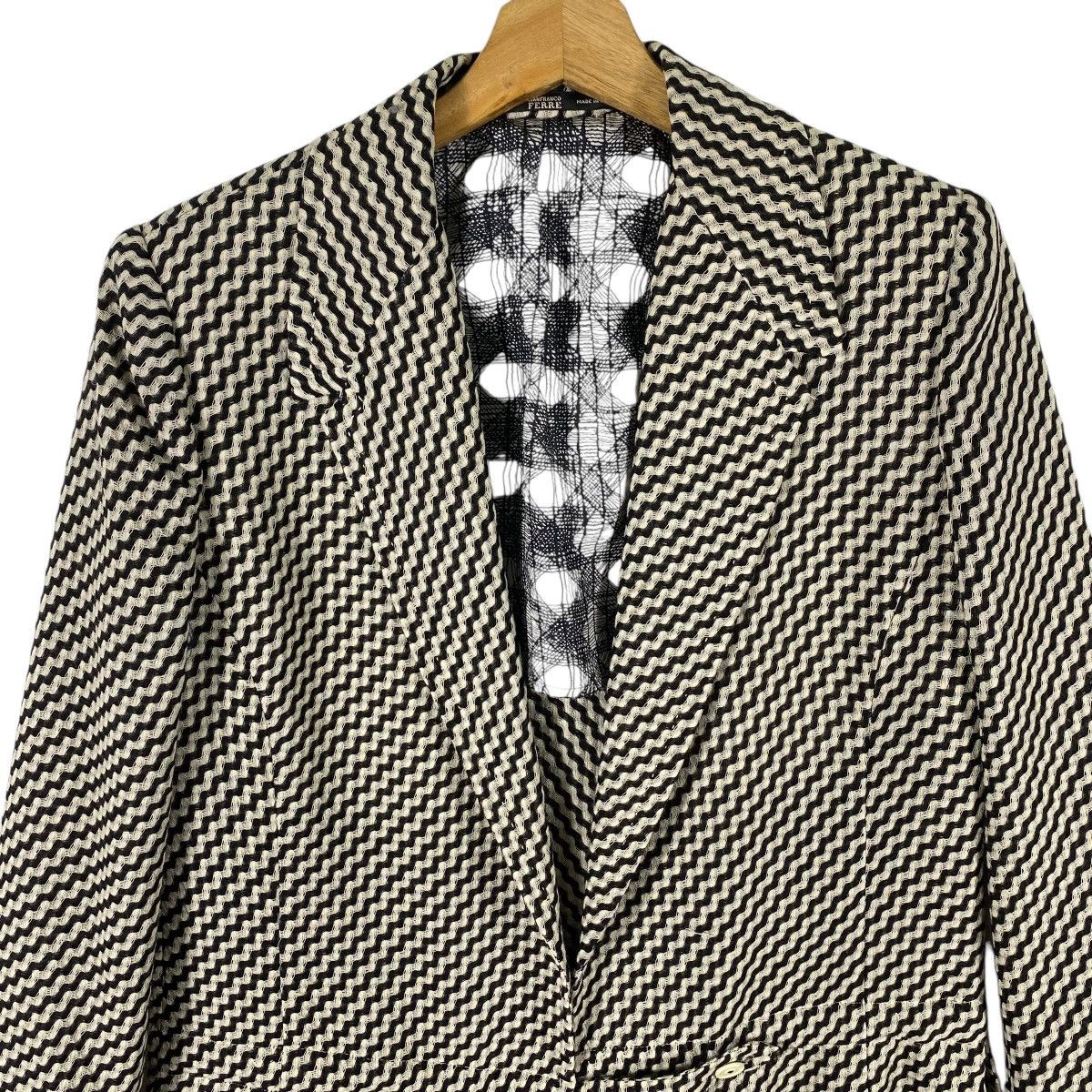 Designer × Gianfranco Ferre Vintage Gianfranco Ferre Italy Cardigan Wool Size 42 (M) Size M / US 6-8 / IT 42-44 - 4 Thumbnail