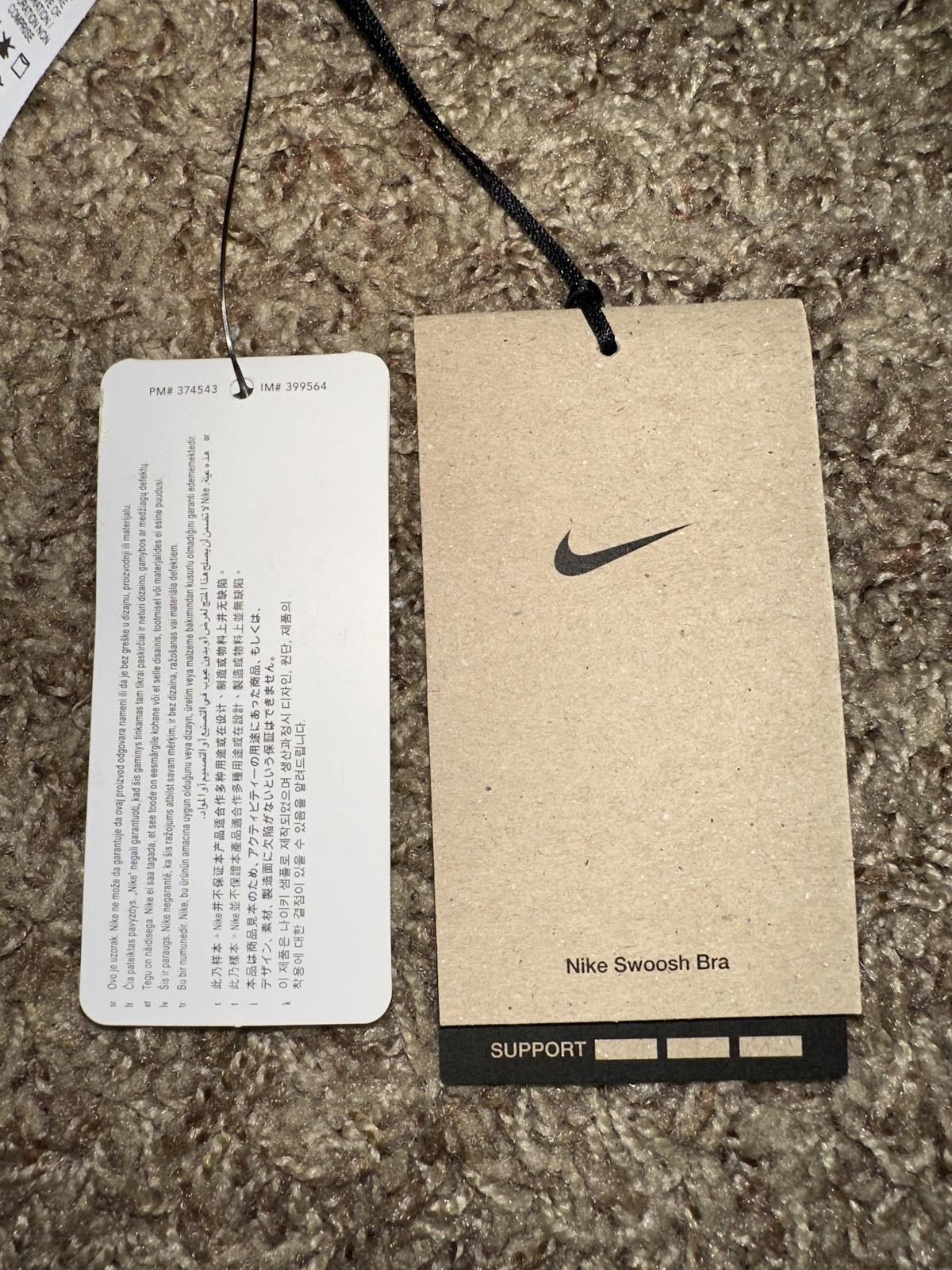 Nike Nike Women’s Dri-FIT Swoosh Icon Clash Sports Bra (Plus Size) Sample Size ONE SIZE - 10 Thumbnail
