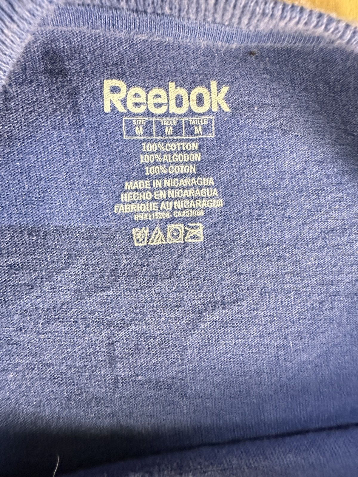 Reebok . Blue REEBOK 2009 Colts Peyton Manning 4 Time MVP Shirt. Size US L / EU 52-54 / 3 - 4 Thumbnail