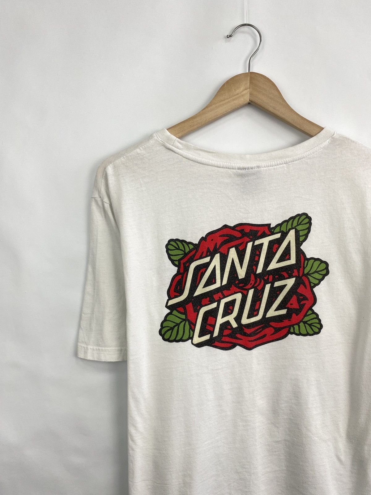Santa Cruz Skateboards 🇺🇸 Y2K Santa Cruz Skateboarding T-Shirt Rare Retro Hype Size US L / EU 52-54 / 3 - 2 Thumbnail