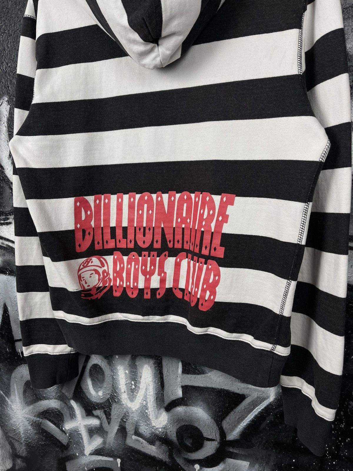 Billionaire Boys Club Billionaire Boys Club Big Logo Stripe Hoodie Men’s Size M Size US M / EU 48-50 / 2 - 12 Thumbnail