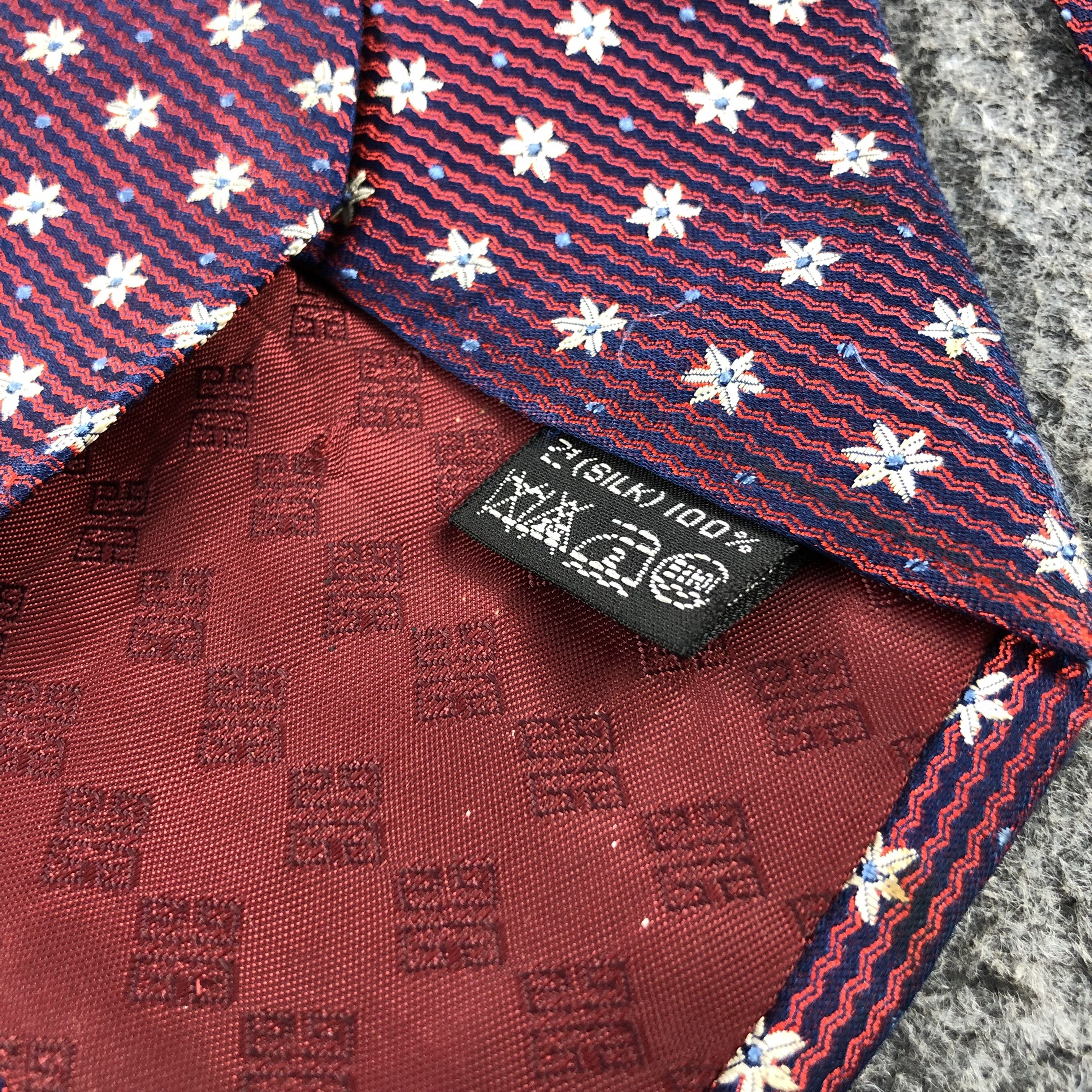Vintage GivENChy Monsieur Silk Neck Ties T117 Size ONE SIZE - 6 Thumbnail