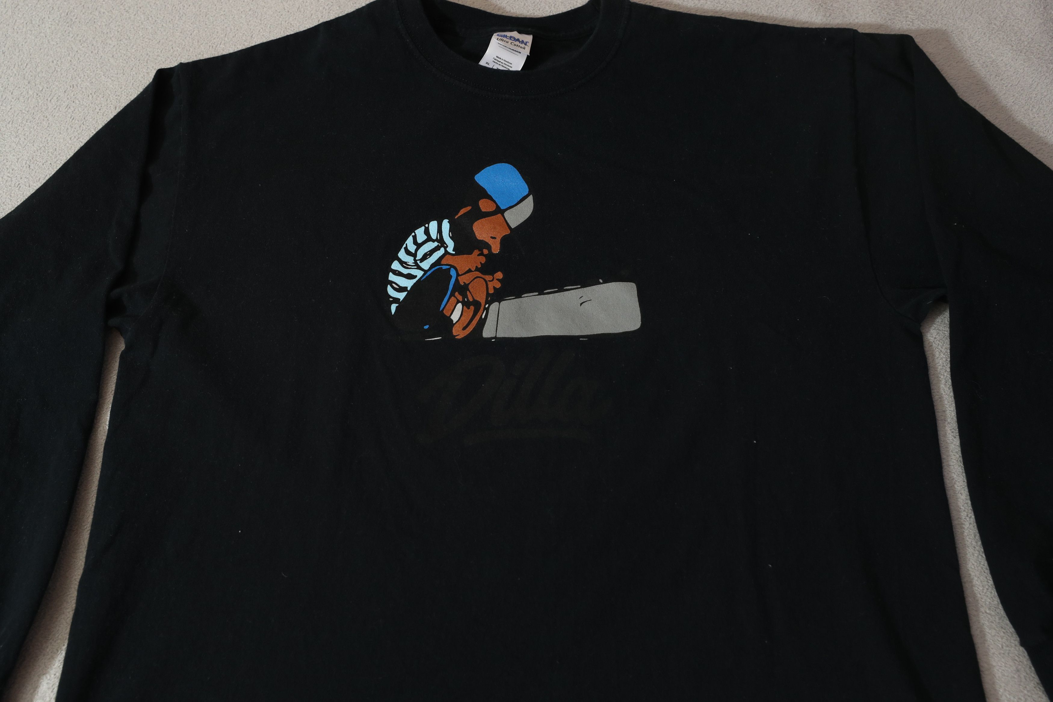 Gildan × Rap Tees J Dilla Donuts Cartoon Logo Tee (XL) Size US XL / EU 56 / 4 - 3 Thumbnail