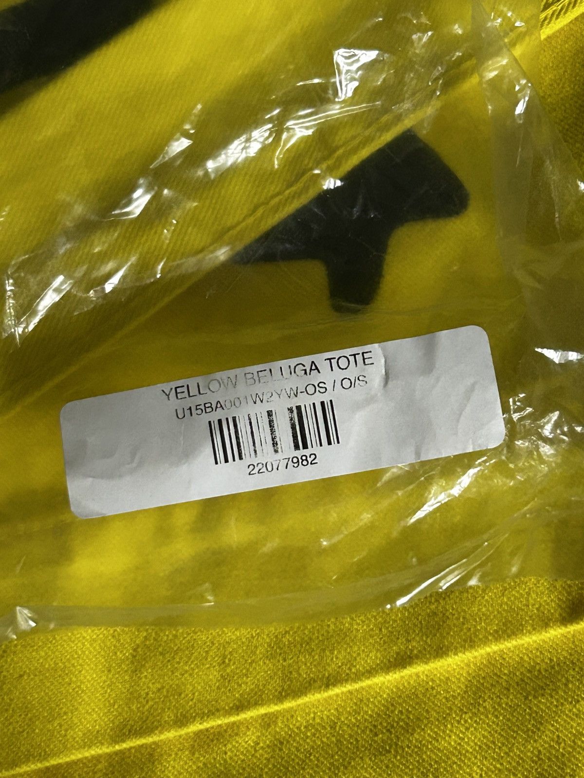 Sp5der Sp5der Yellow Beluga Tote Bag Size ONE SIZE - 4 Thumbnail