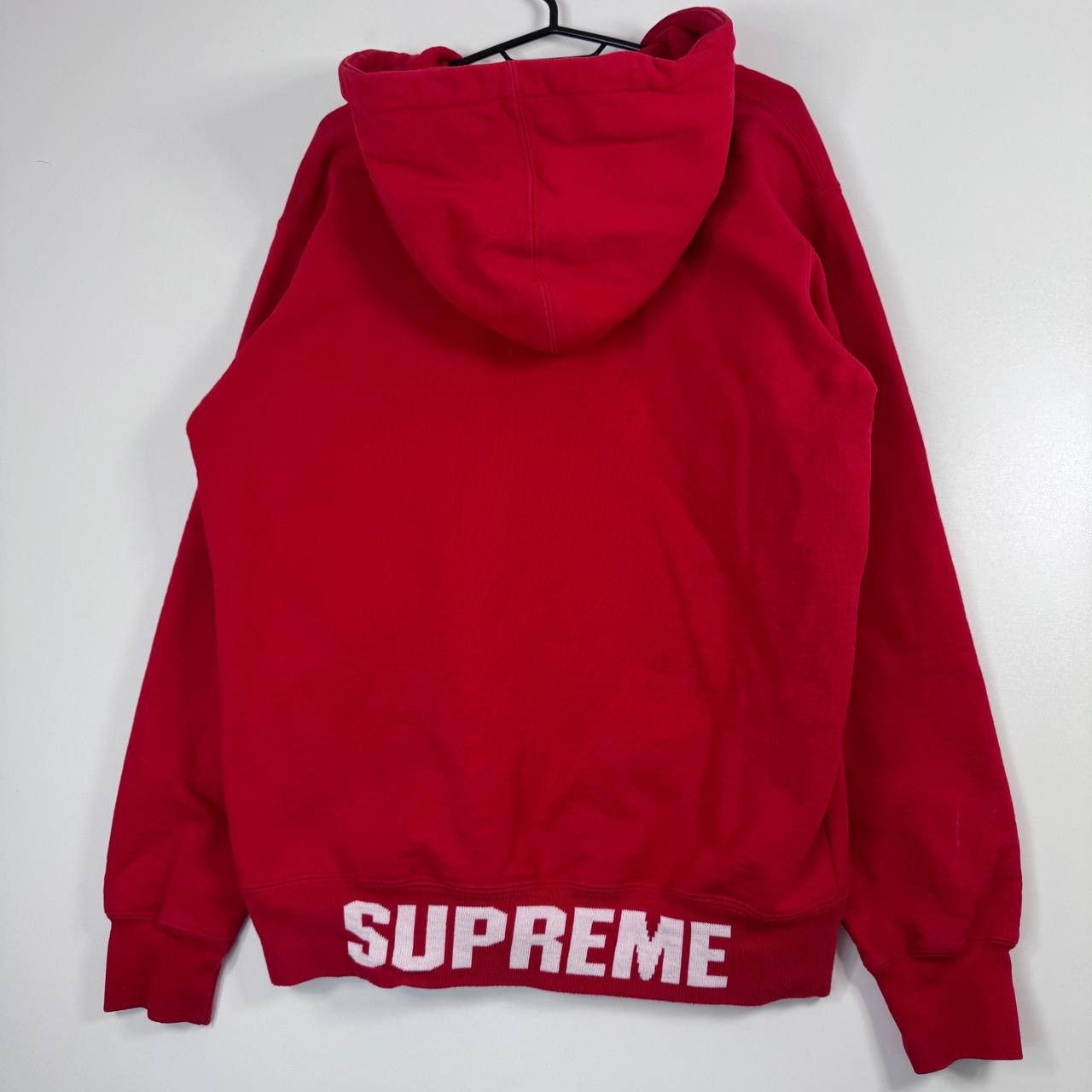 Supreme Supreme Zip Up Hoodie Red Box Logo Print Made In Canad L Size US L / EU 52-54 / 3 - 12 Thumbnail
