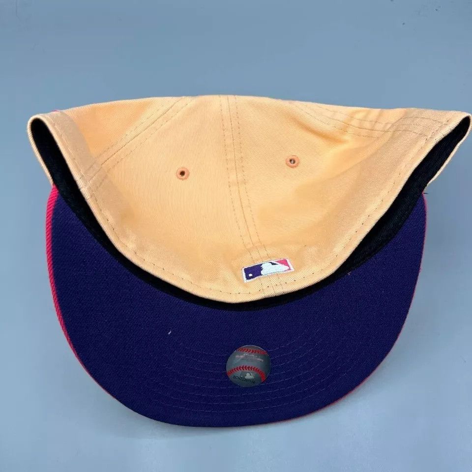 New Era Houston Astros Hat Men 7 5/8 59Fifty New Era Fitted Cap Size ONE SIZE - 4 Thumbnail