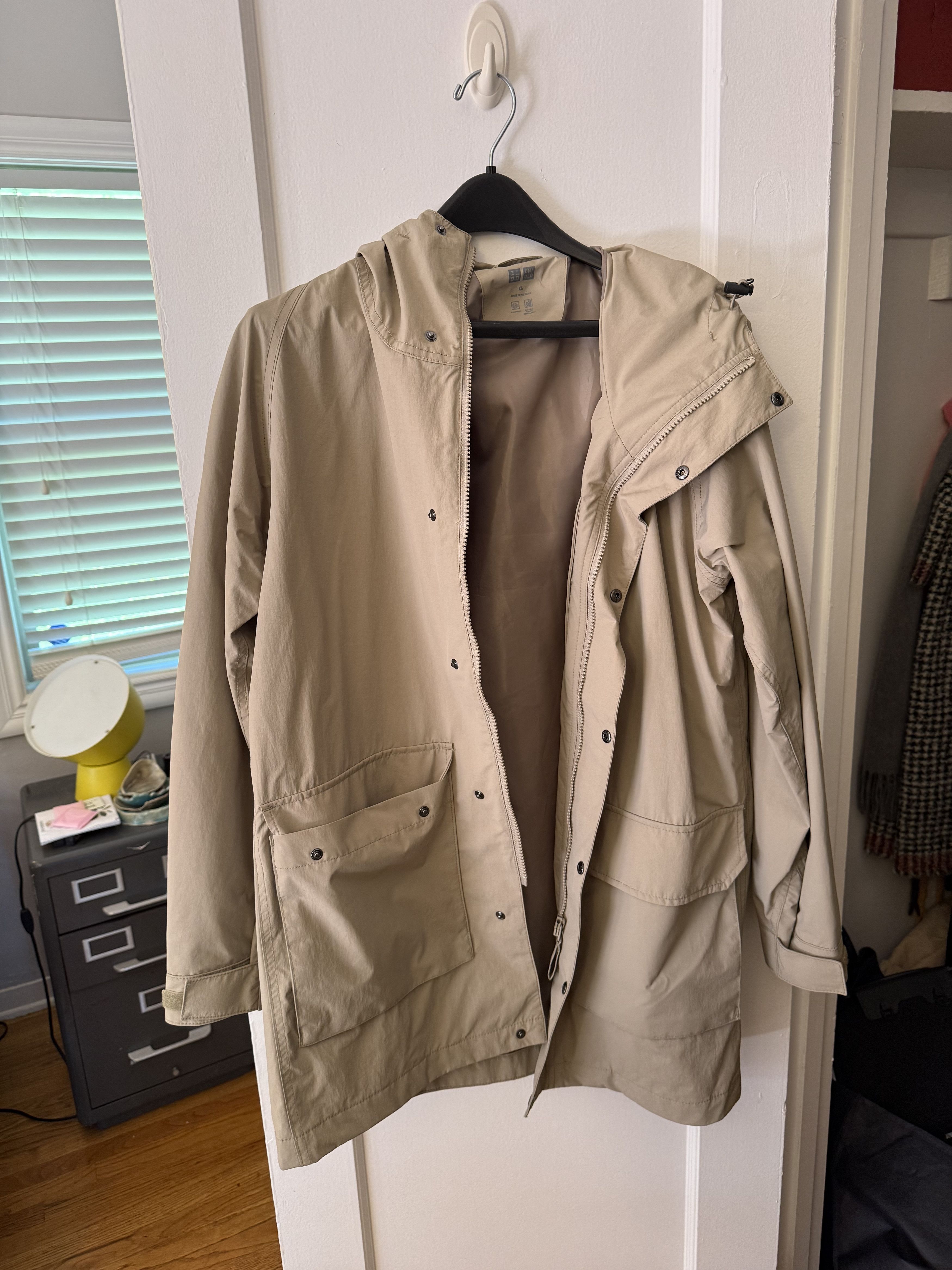 Uniqlo Windproof Hooded Coat Size US XS / EU 42 / 0 - 2 Thumbnail
