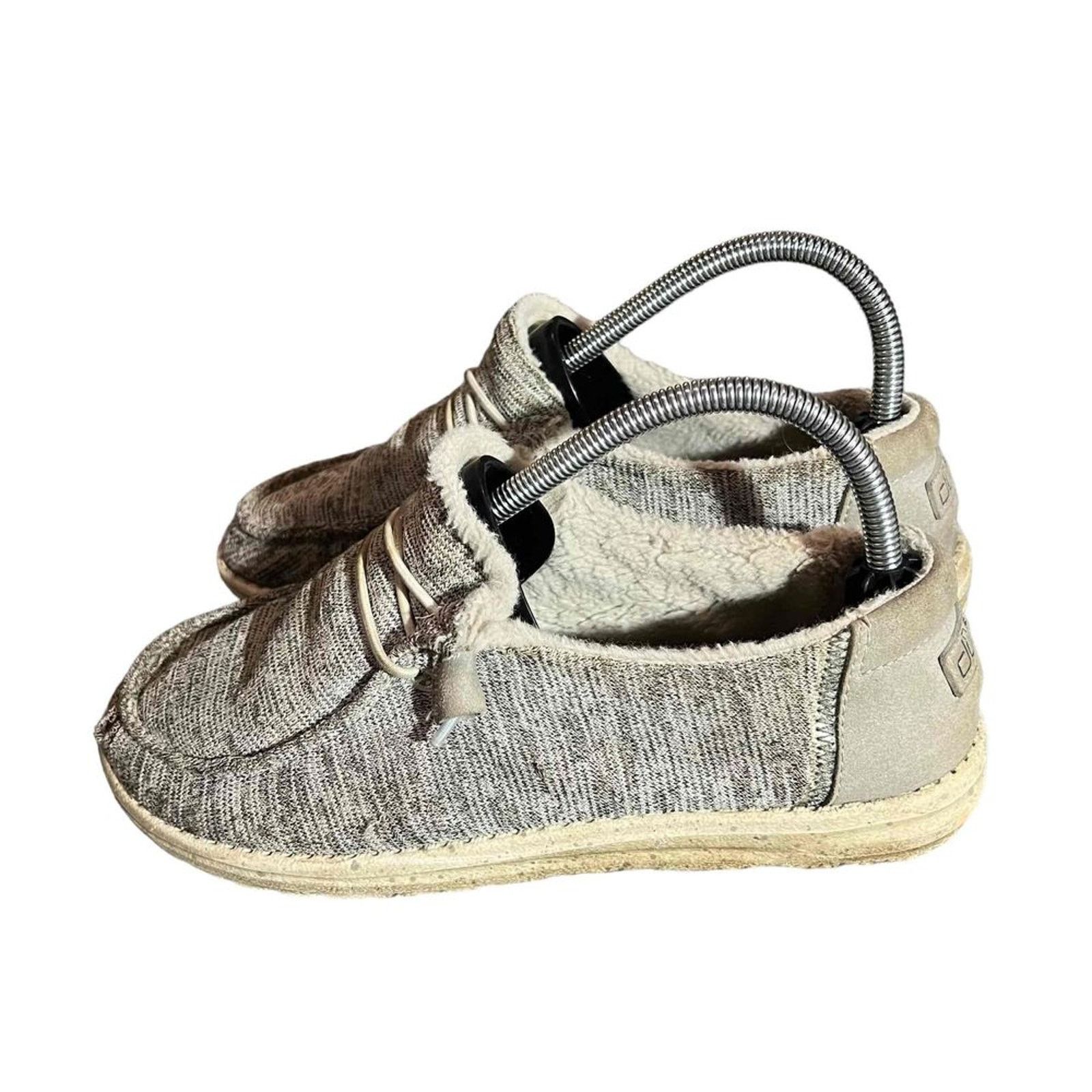 & Other Stories Hey Dude Wendy Stretch Fog Slip on Casual Shoes Size US 9 / IT 39 - 5 Thumbnail