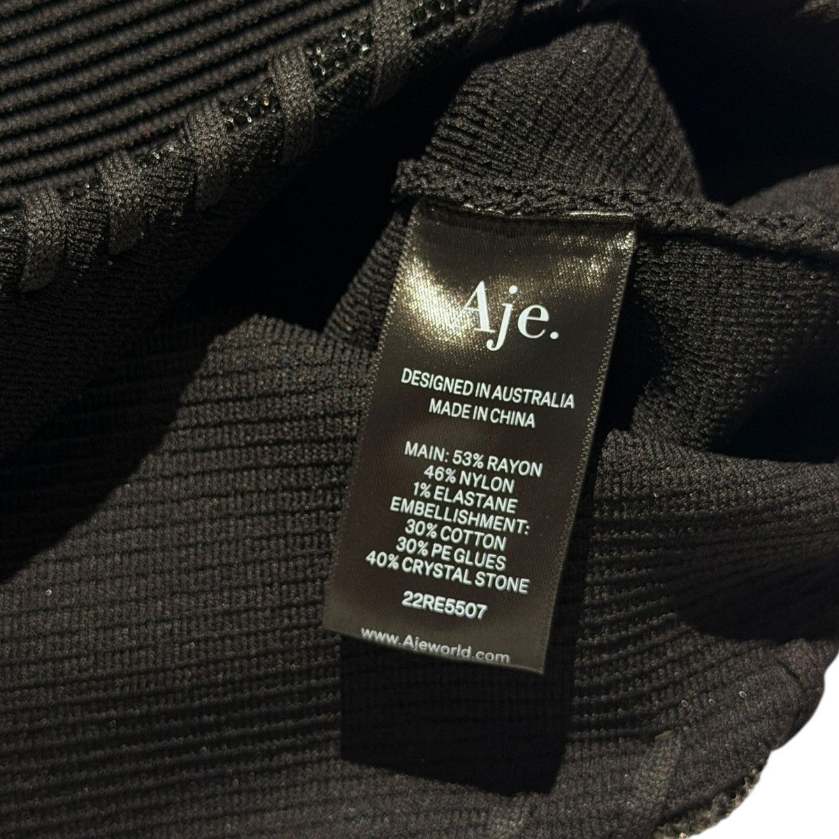 Aje Crystal rope stretch dress Size XXS / US 00 / IT 34 - 3 Thumbnail