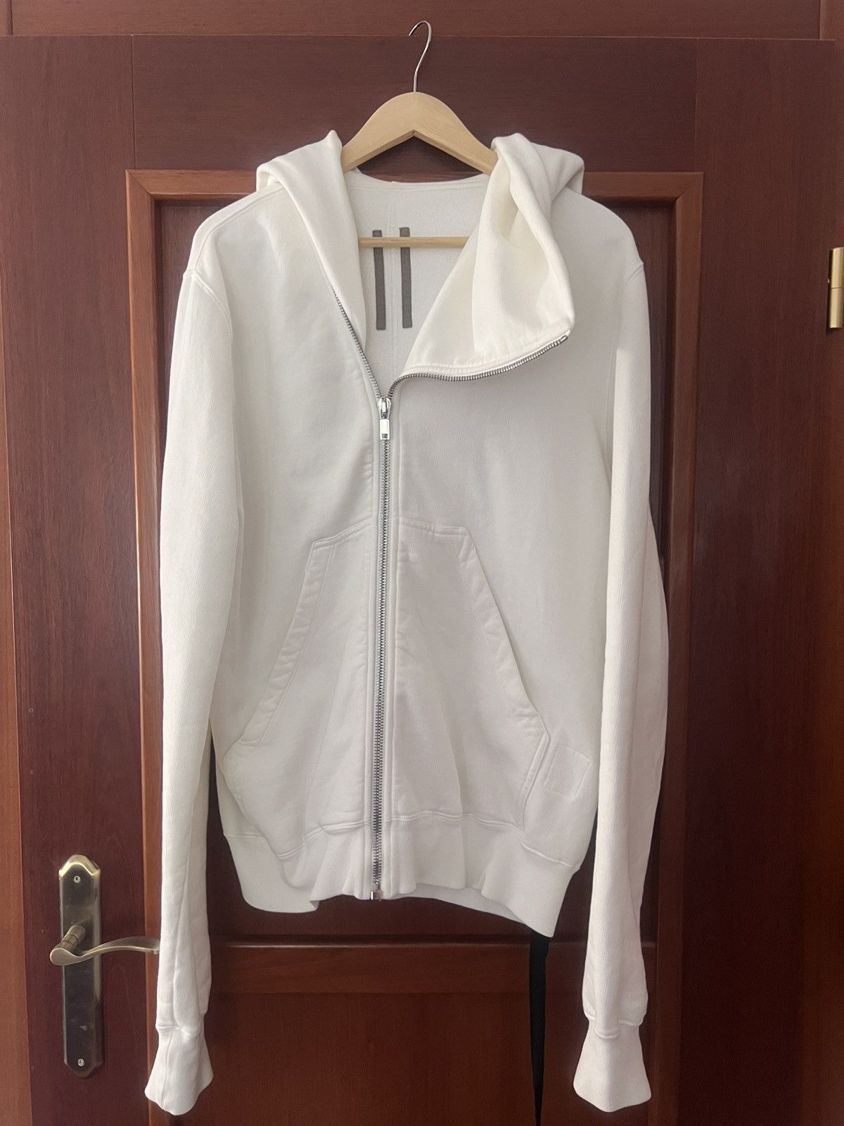 Rick Owens Rick Chalk White Mountain Hoodie | Grailed