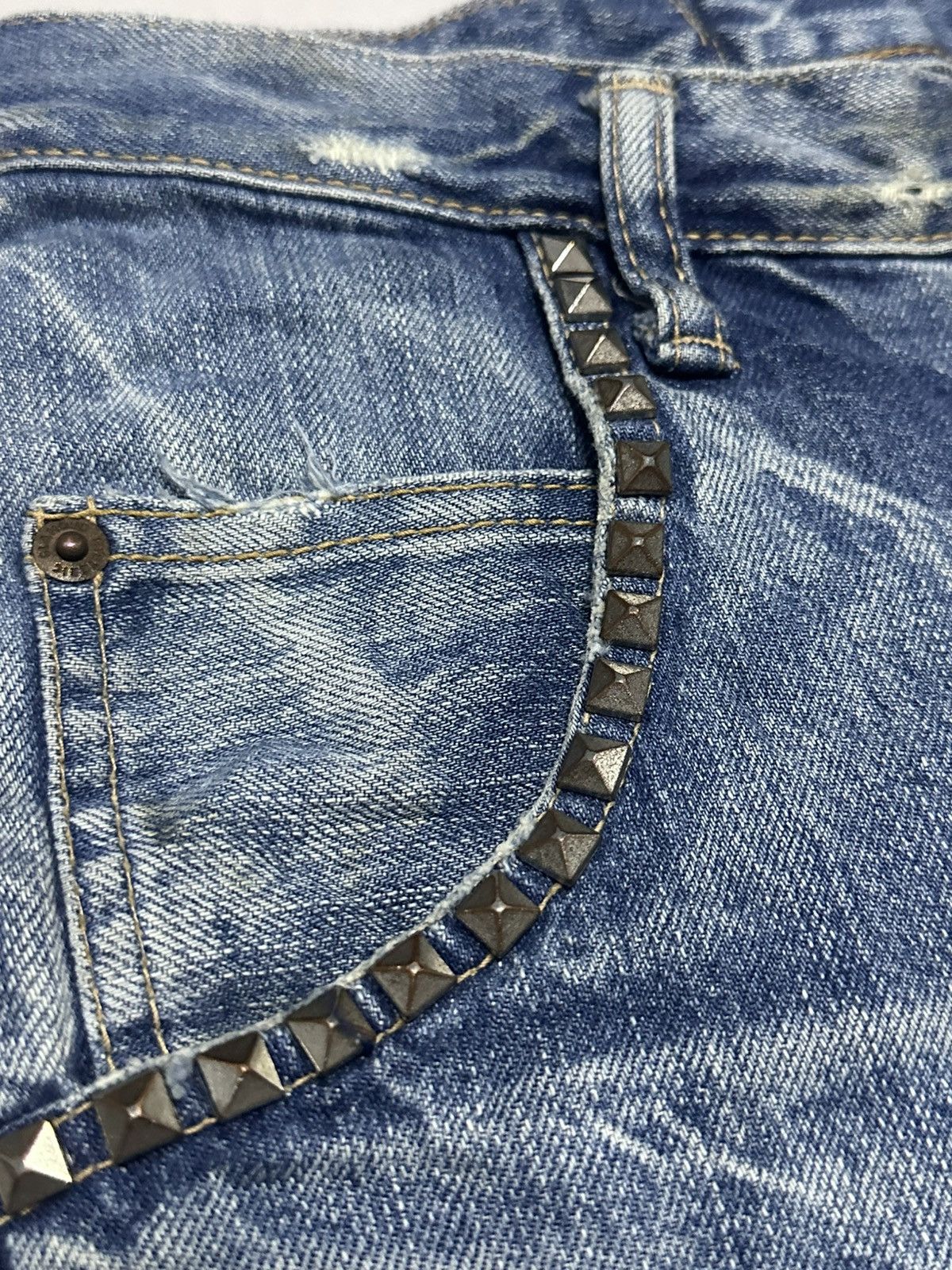 Hysteric Glamour × Japanese Brand Hysteric Glamour Vintage Jeans Slim Style With Faded Wash Size US 30 / EU 46 - 7 Thumbnail