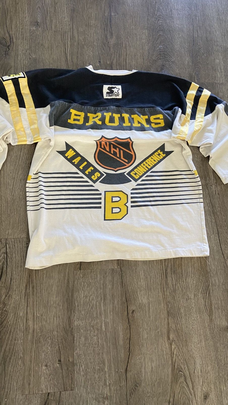 Other 80s Starter Bruins Long-Sleeve Tee Size US L / EU 52-54 / 3 - 5 Thumbnail