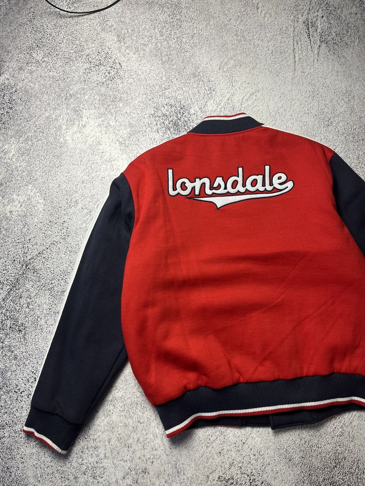 Lonsdale VINTAGE Rare Lonsdale London Streetwear Bomber Jacket MA1 Size US M / EU 48-50 / 2 - 18 Thumbnail