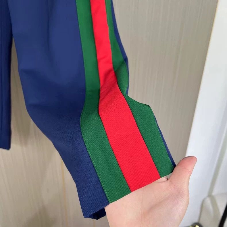 Gucci Gucci Red and green striped casual pants 2502-Nextarrow Size US 30 / EU 46 - 4 Thumbnail