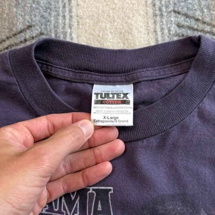 Tultex VINTAGE Alabama Country Band Music T-Shirt XL Purple Short Sleeve Men 90s 20th Century Tultex Womens? Size US XL / EU 56 / 4 - 3 Thumbnail