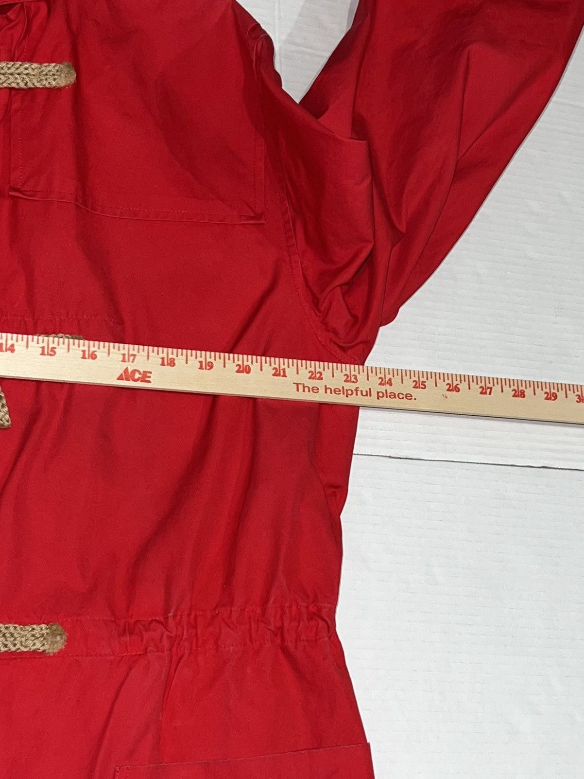 Polo Ralph Lauren Vintage 90s Polo Ralph Lauren Cp Rl-93 Red Duffel Jacket S Size US S / EU 44-46 / 1 - 7 Thumbnail