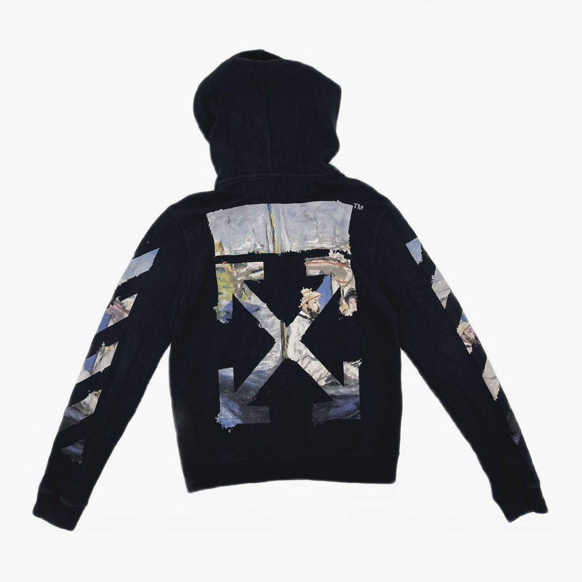 Off-White Off-White Diag Multicolour Zipped Hoodie Size US S / EU 44-46 / 1 - 1 Thumbnail