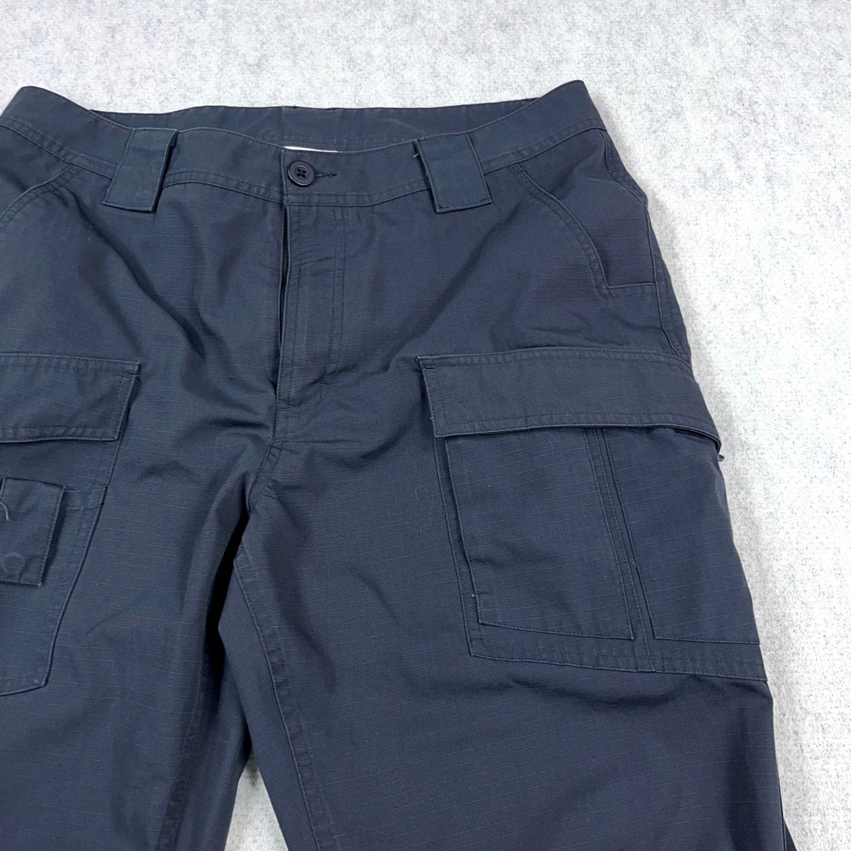 Under Armour Under Armour Cargo Pants Men 34x32 Navy Blue Rip Stop Tactical Performance Casual Size US 34 / EU 50 - 4 Thumbnail