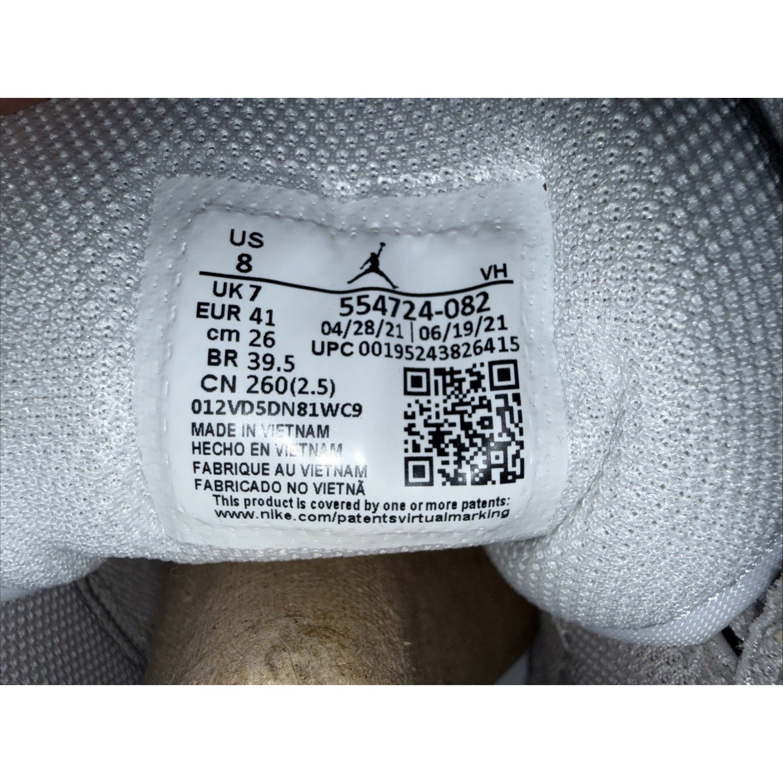 Jordan Brand Size 8 - Jordan 1 Mid College Grey - 554724082 / OG BOX Size US 8 / EU 41 - 8 Thumbnail