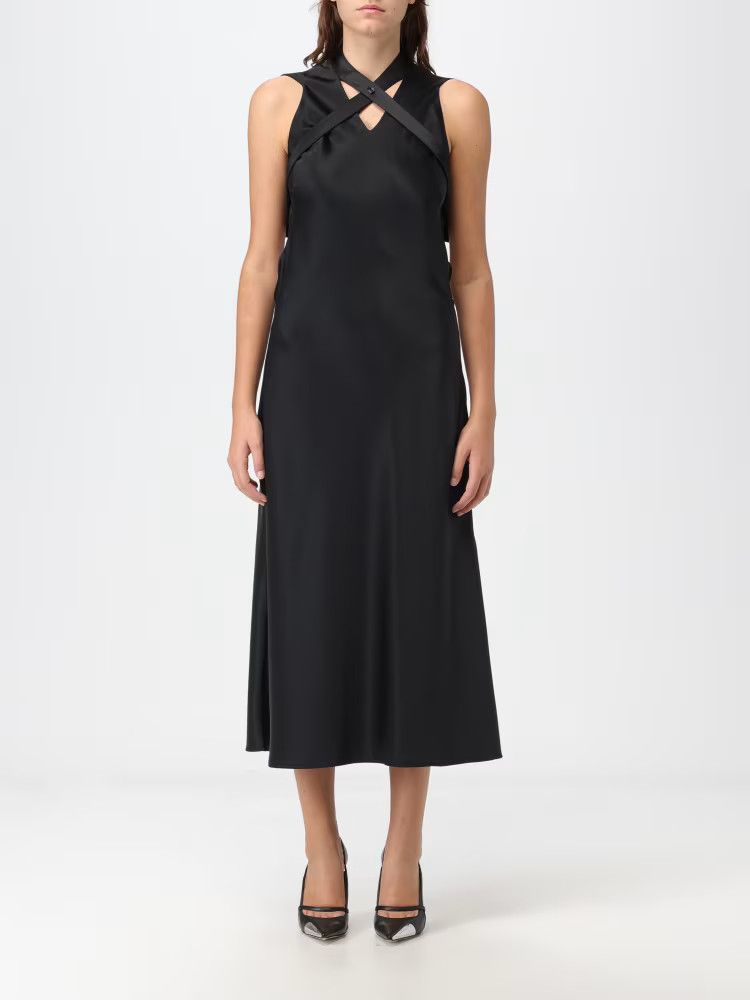 Off-White o1y1125 Maxi Dress in Black Size M / US 6-8 / IT 42-44 - 1 Thumbnail