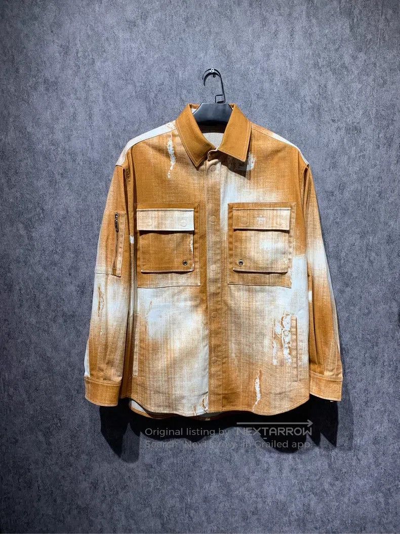 Fendi Fendi Ombre Denim Jacket Size US M / EU 48-50 / 2 - 1 Thumbnail
