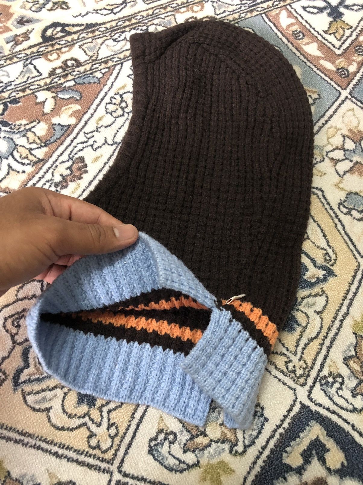 Marni × Uniqlo Rare❗️Marni x Uniqlo Popcorn Knit Blaclava Hats Size ONE SIZE - 6 Thumbnail
