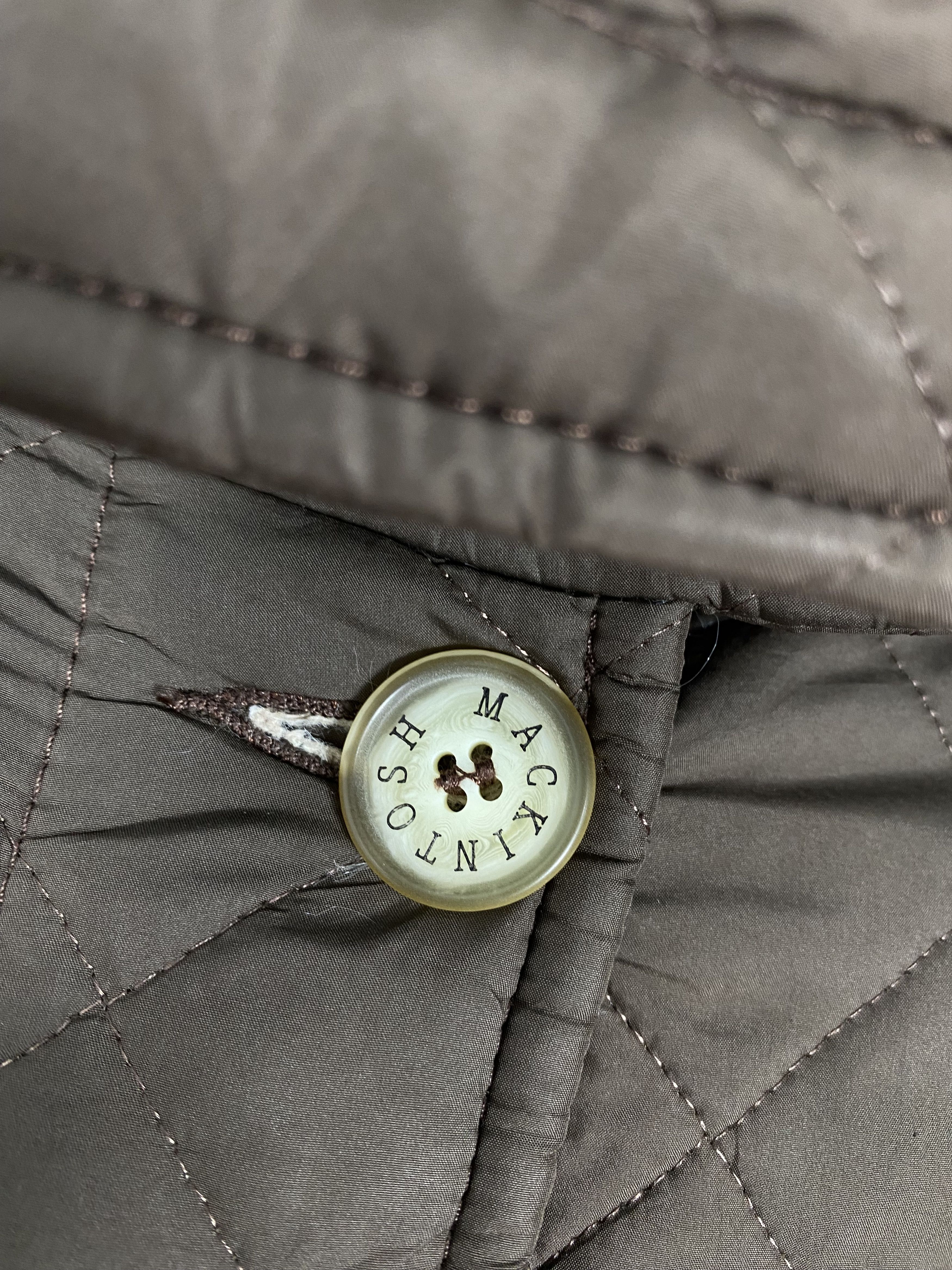 Mackintosh Vintage Mackintosh Quilted Fleece Lining Long Jacket Size US S / EU 44-46 / 1 - 4 Thumbnail