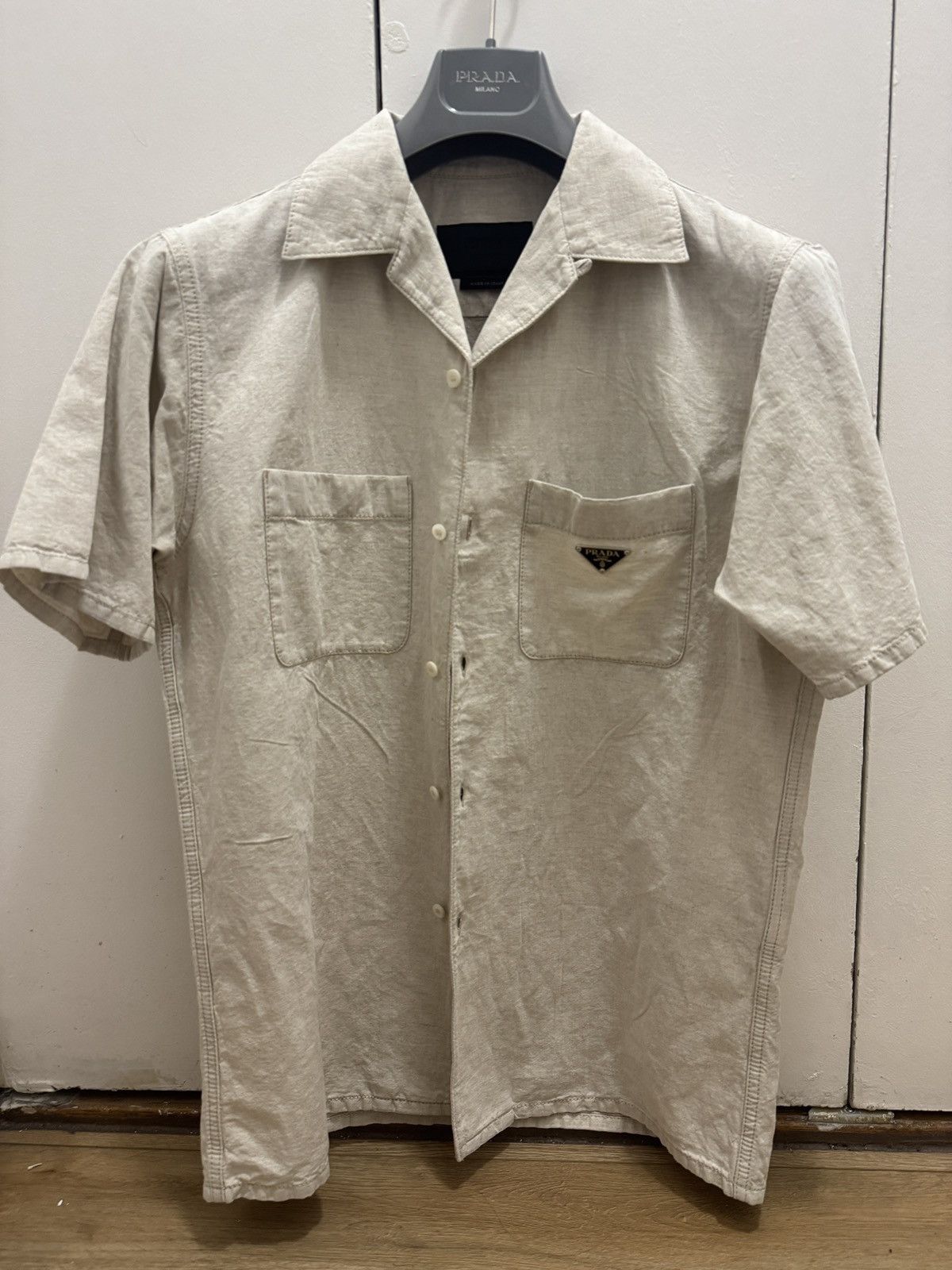 Prada Prada Chambray Shirt Size US S / EU 44-46 / 1 - 1 Thumbnail