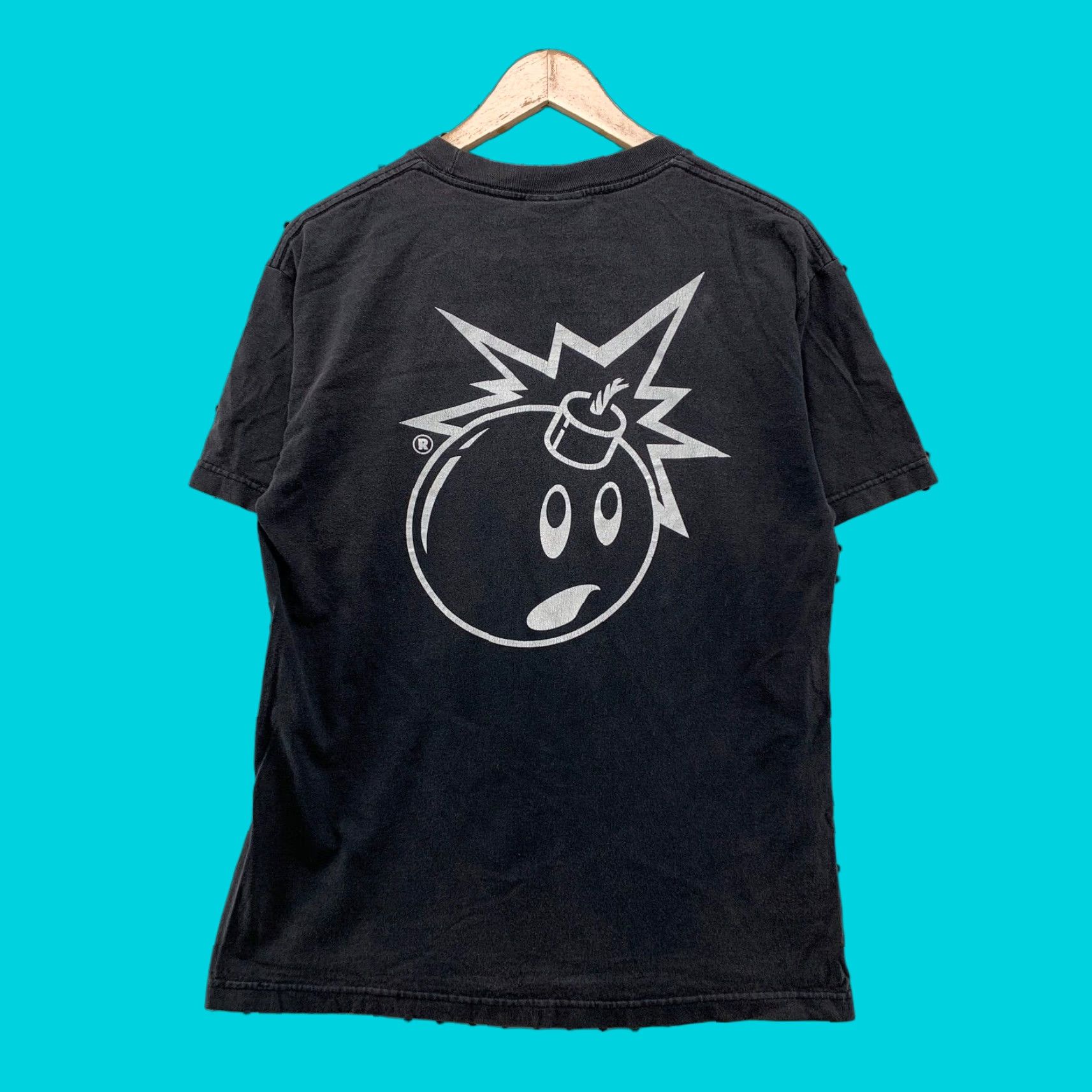 The Hundreds VINTAGE The Hundreds Graphic T-Shirt Men’s Medium Black Skateboard Bomb Hip Hop Size US M / EU 48-50 / 2 - 1 Thumbnail