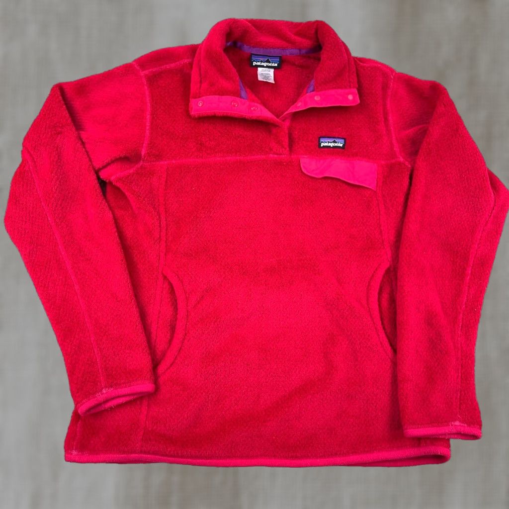 Patagonia Patagonia Sweater Women Medium Pink Pullover Better Sweater Fleece Pocket Size M / US 6-8 / IT 42-44 - 1 Thumbnail