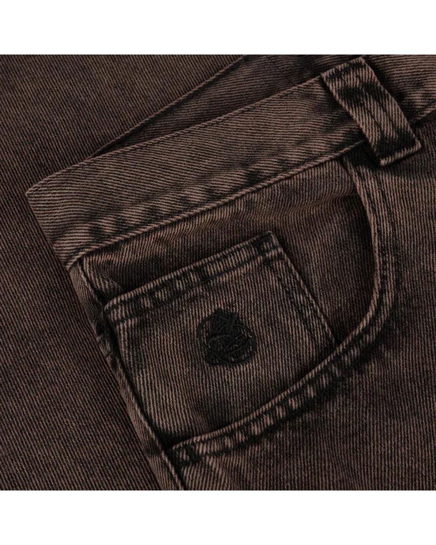 Polar Skate Co. POLAR SKATE CO '93 Denim Mud Brown 36 x 34 Size US 36 / EU 52 - 3 Thumbnail