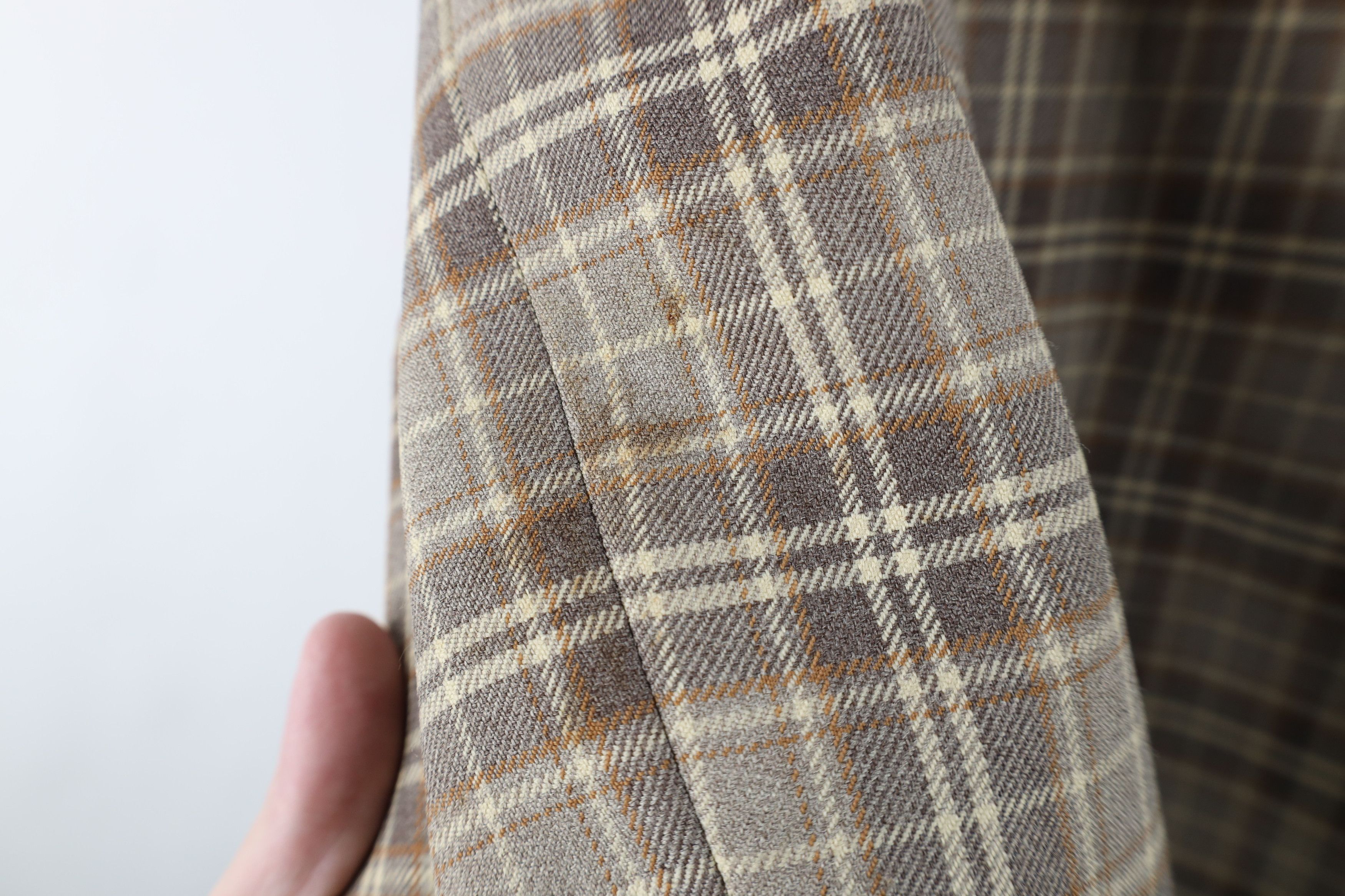 Vintage Vintage 70s Streetwear Suit Coat Blazer Jacket Plaid USA Size US XXL / EU 58 / 5 - 9 Thumbnail