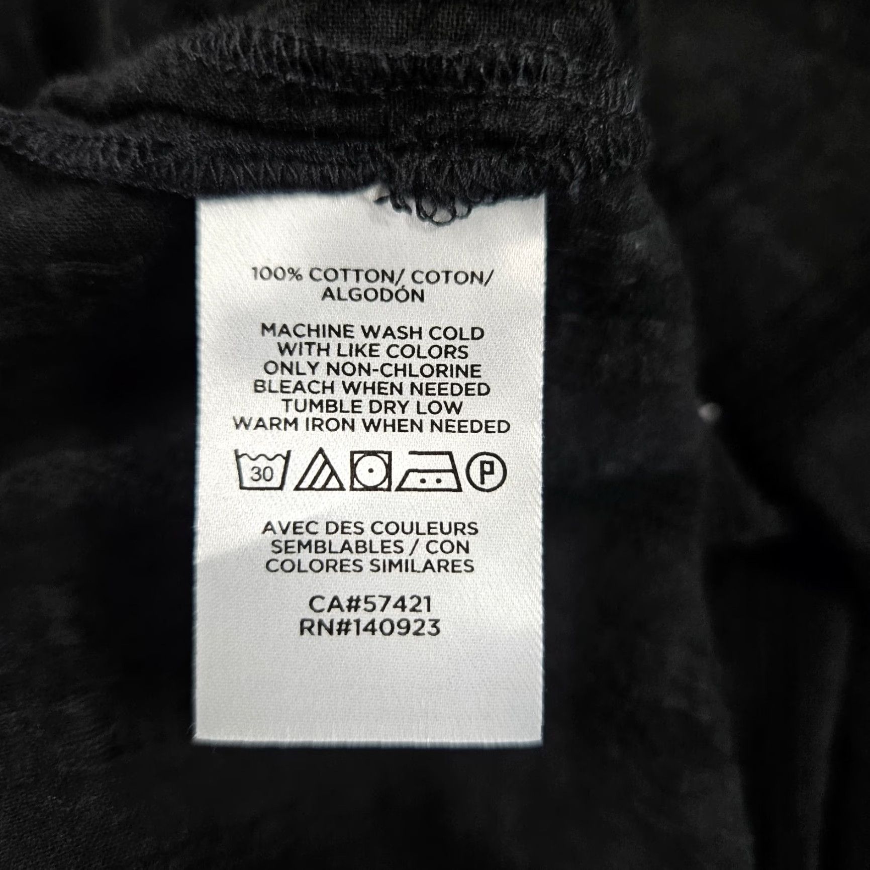 Loft LOFT Ann Taylor Womens Top XS Solid Black Cotton V-Neck Short Sleeve Blouse Shirt, XS, Women Size XS / US 0-2 / IT 36-38 - 5 Thumbnail