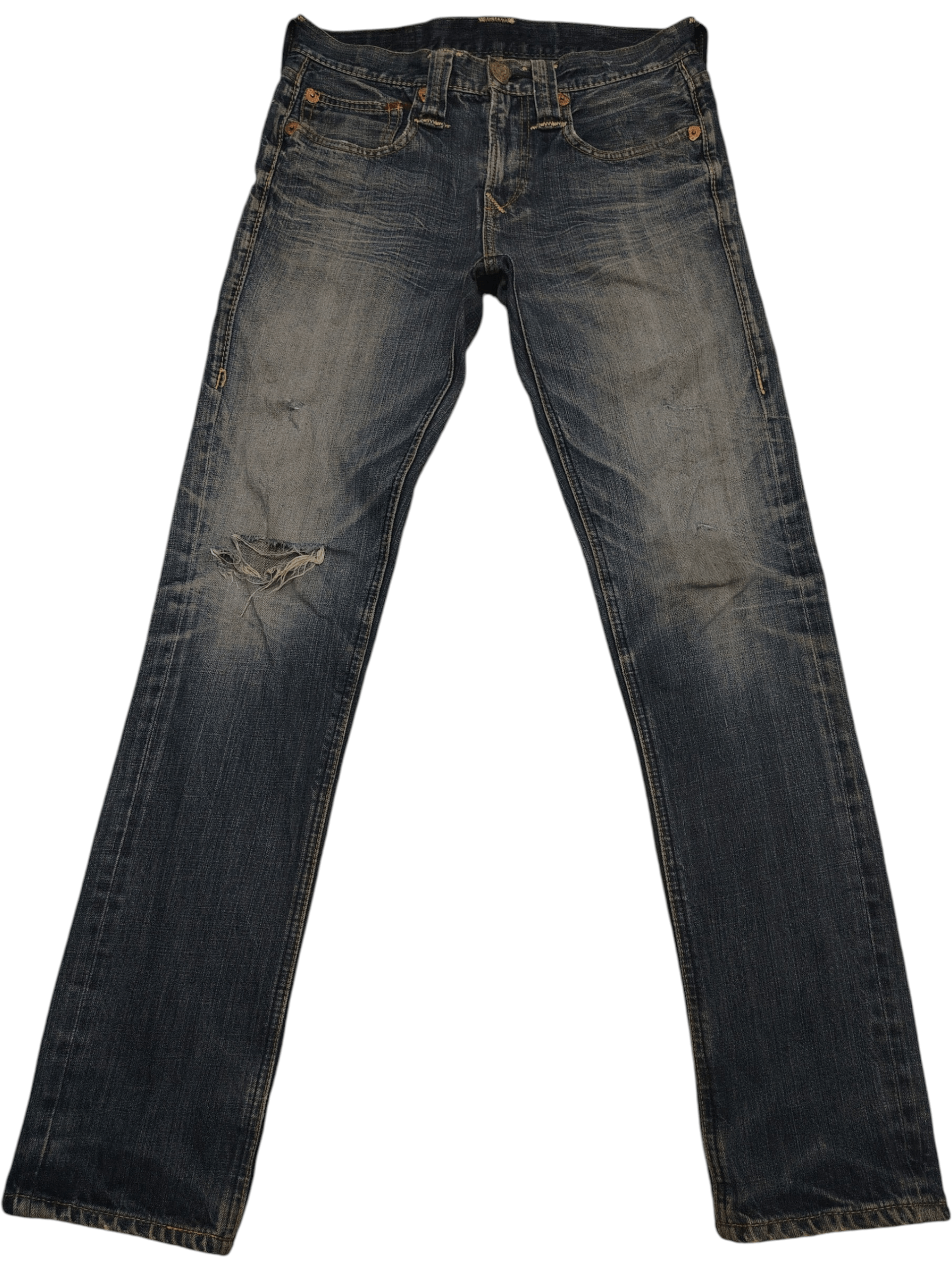 Hysteric Glamour Rare!!! Japanese Antgauge Skinny Jeans Distressed Jeans Size US 30 / EU 46 - 1 Thumbnail