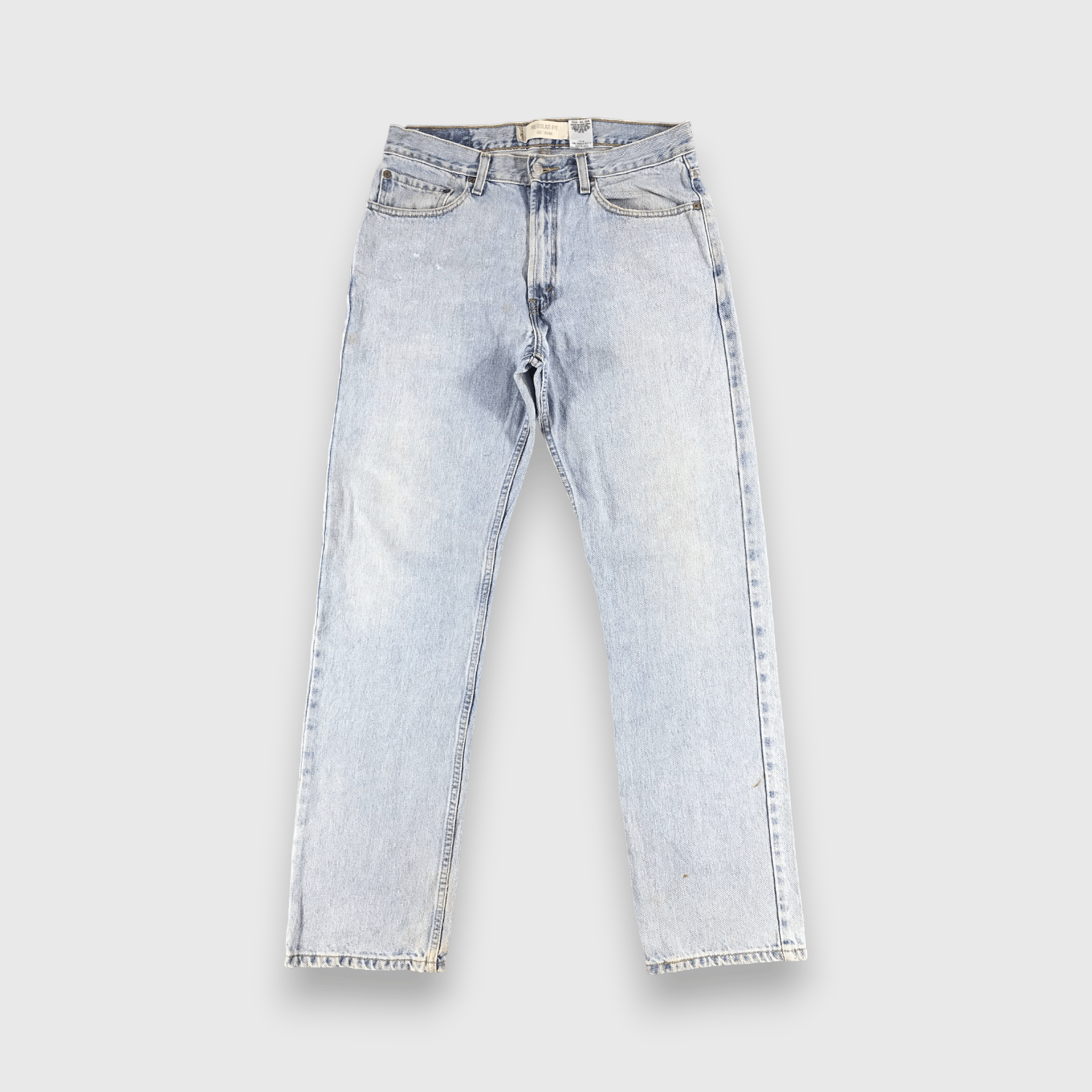 Levi's Vintage Light Wash Levis 505 Jeans-J1224 Size US 33 - 1 Thumbnail