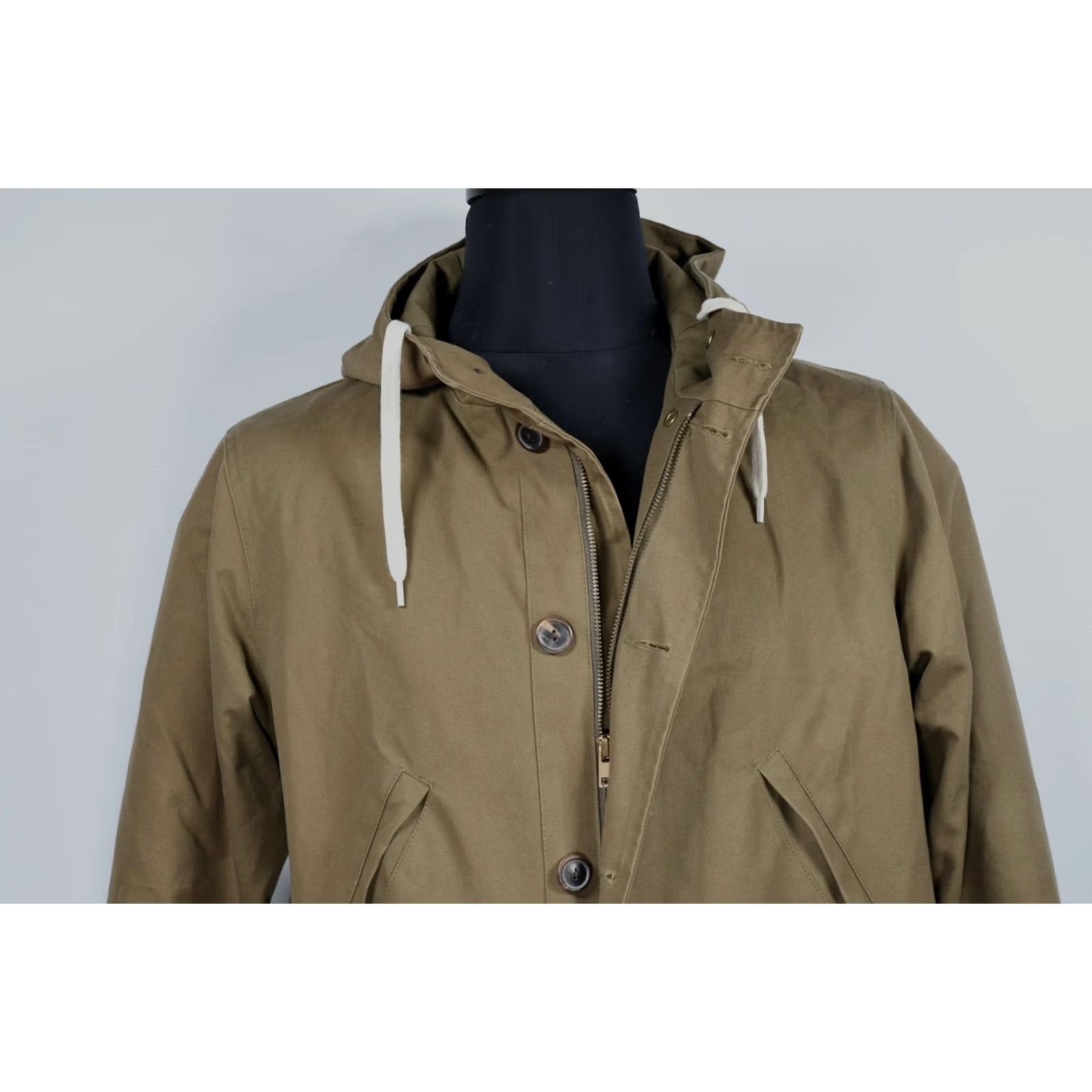 Our Legacy OUR LEGACY SHIELD JACKET Olive MEN'S Parka Jacket S Green Hooded Casual Vintage: No (omit) Size US S / EU 44-46 / 1 - 3 Thumbnail
