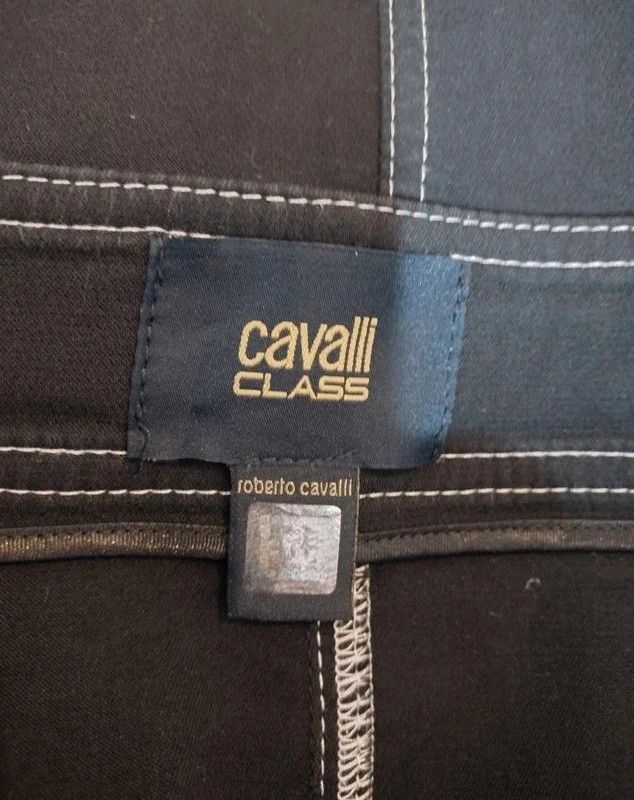 Cavalli Class Cavalli Class Roberto Cavalli Asymmetric Denim Skirt Y2K Size 27" / US 4 / IT 40 - 9 Thumbnail