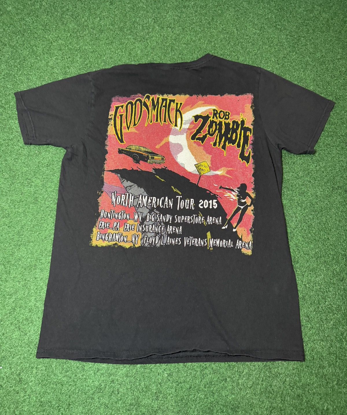 Band Tees Y2K Godsmack Rob Zombie Metal Rock Grunge Concert T Shirt Size US M / EU 48-50 / 2 - 3 Thumbnail