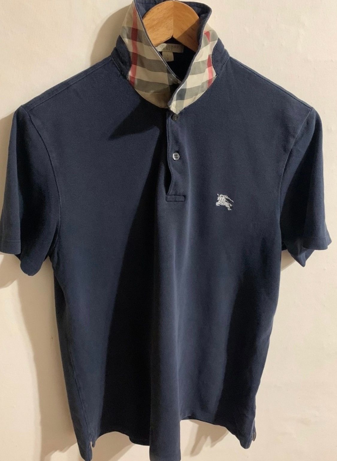Burberry Burberry polo size L dark blue Size US L / EU 52-54 / 3 - 6 Thumbnail