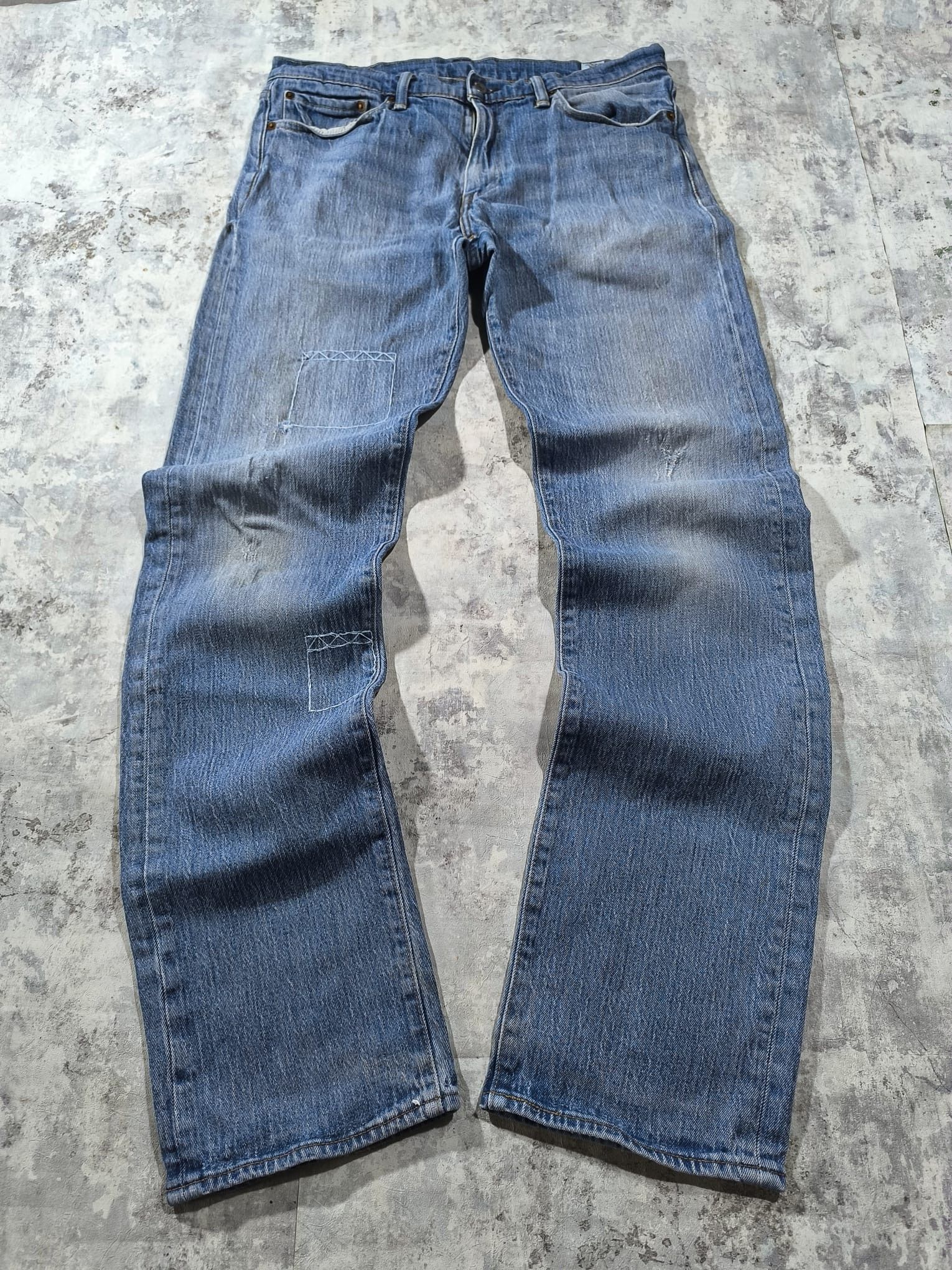 Levi's Vintage Distressed Levis 504 White Oak Cone Denim Size US 35 - 1 Thumbnail