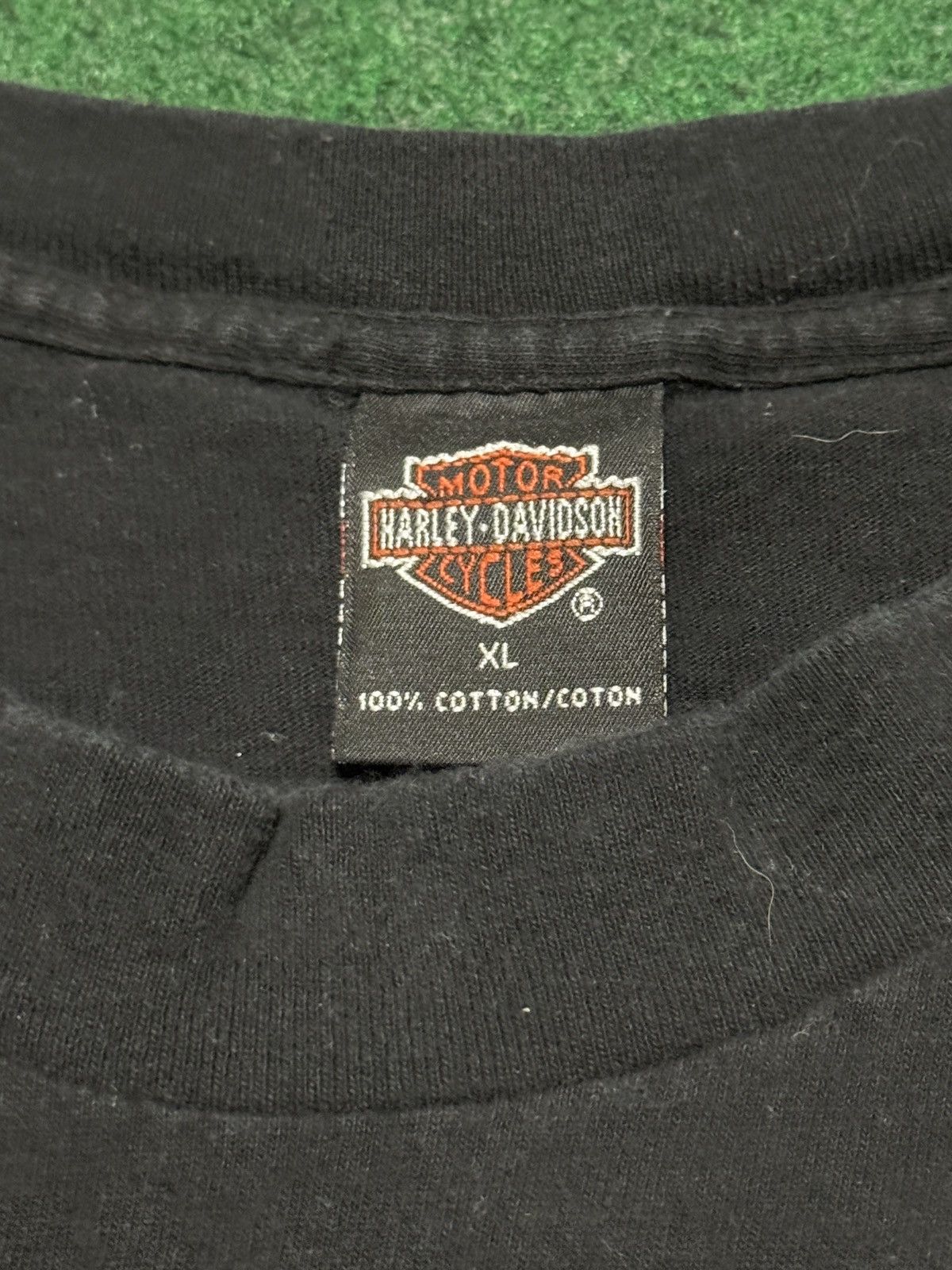 Harley Davidson × Vintage Vintage 90s Harley Davidson St Paul Minnesota Biker T Shirt Size US XL / EU 56 / 4 - 4 Thumbnail
