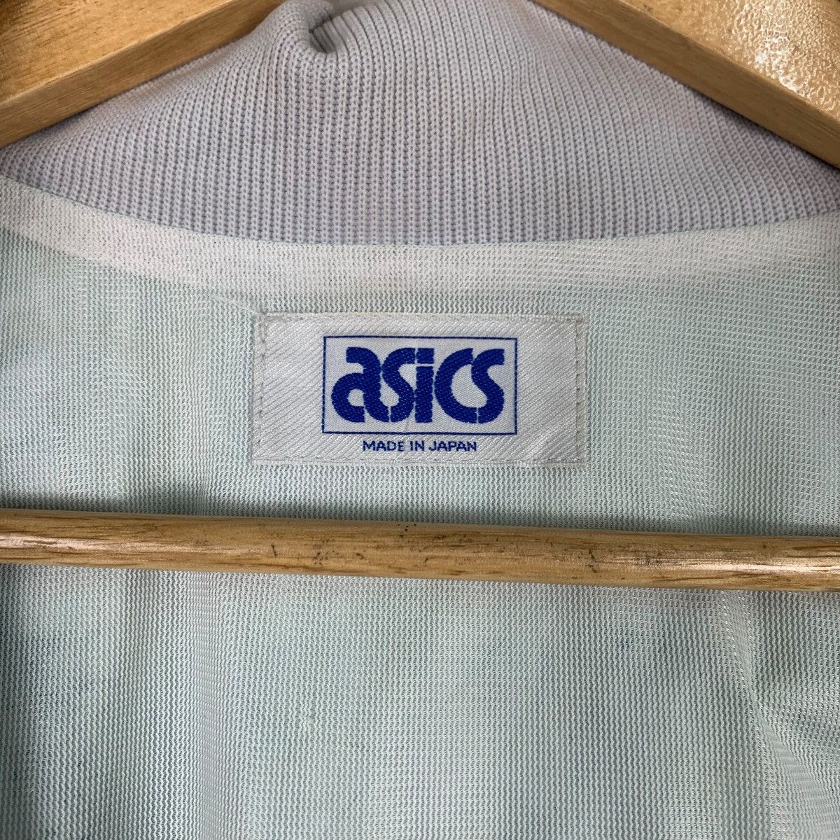 Asics ASICS Green Hooded Sports Light Jacket #1135-C52 Size US M / EU 48-50 / 2 - 16 Thumbnail