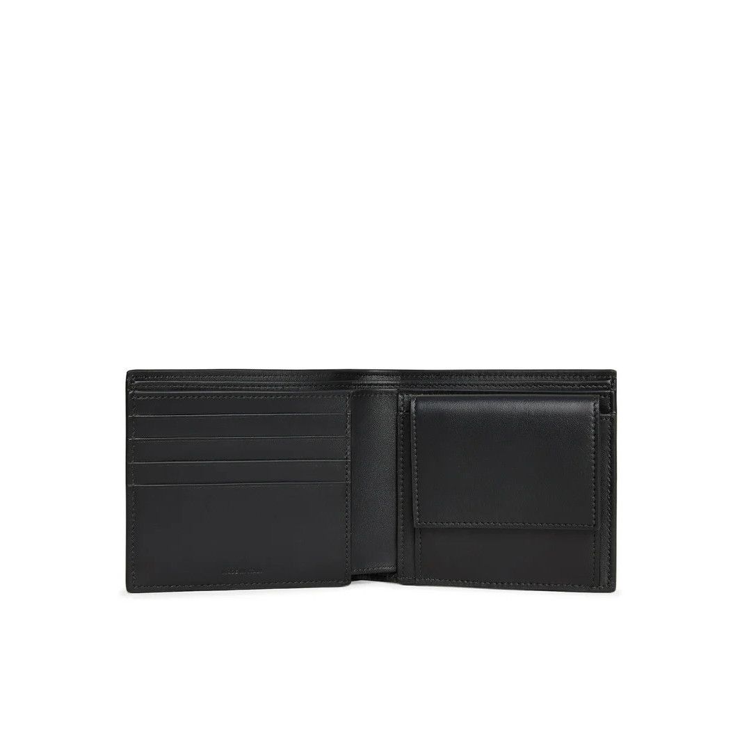 Celine CELINE $590 Black Grained Leather Wallet New & Authentic Size ONE SIZE - 3 Thumbnail