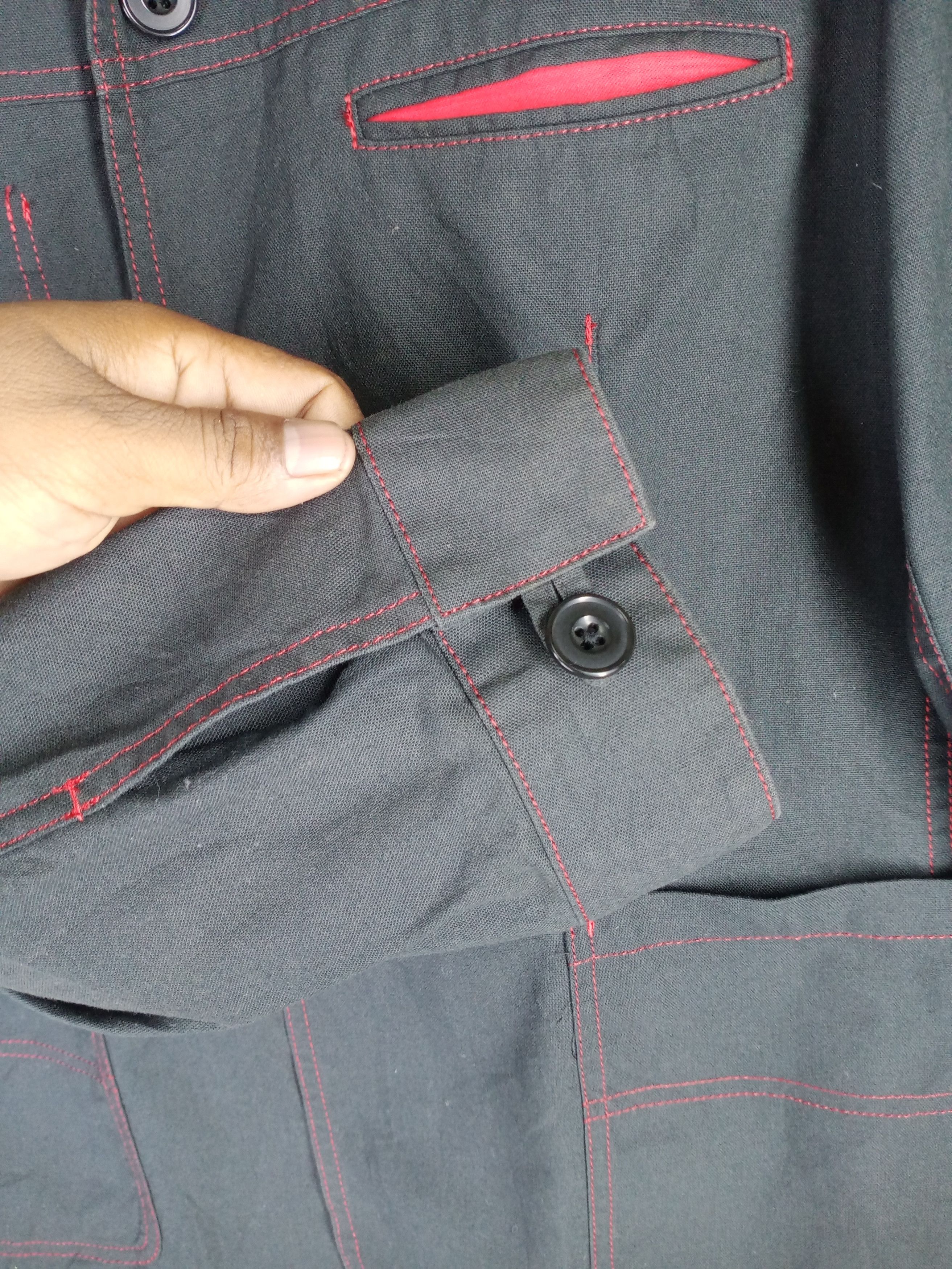 Yohji Yamamoto Rare Vintage Ined Homme By Yohji Yamamoto Jacket Size US M / EU 48-50 / 2 - 6 Thumbnail