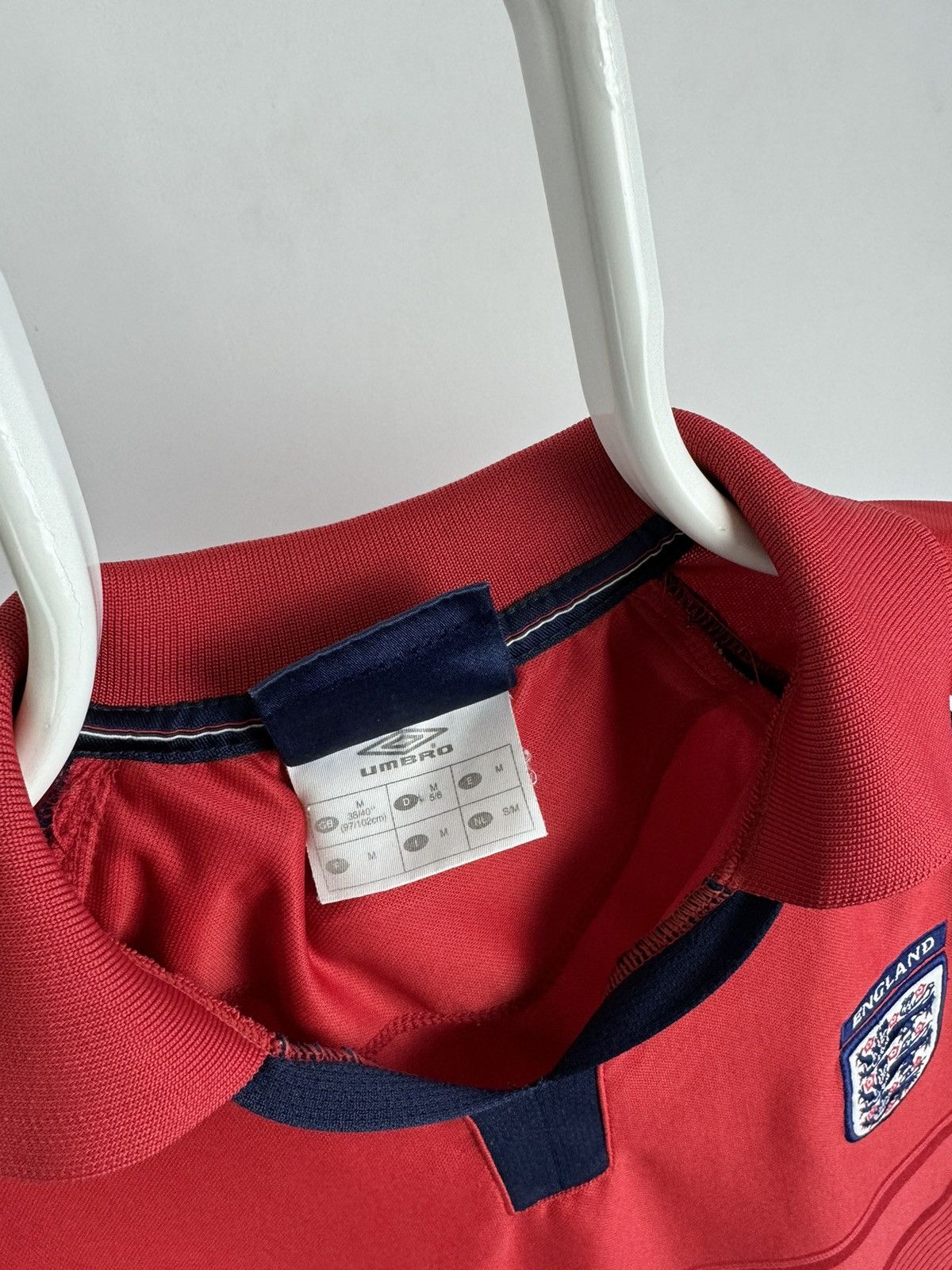 Umbro Vintage Umbro England Training Shirt Jersey Polo Size US M / EU 48-50 / 2 - 4 Thumbnail