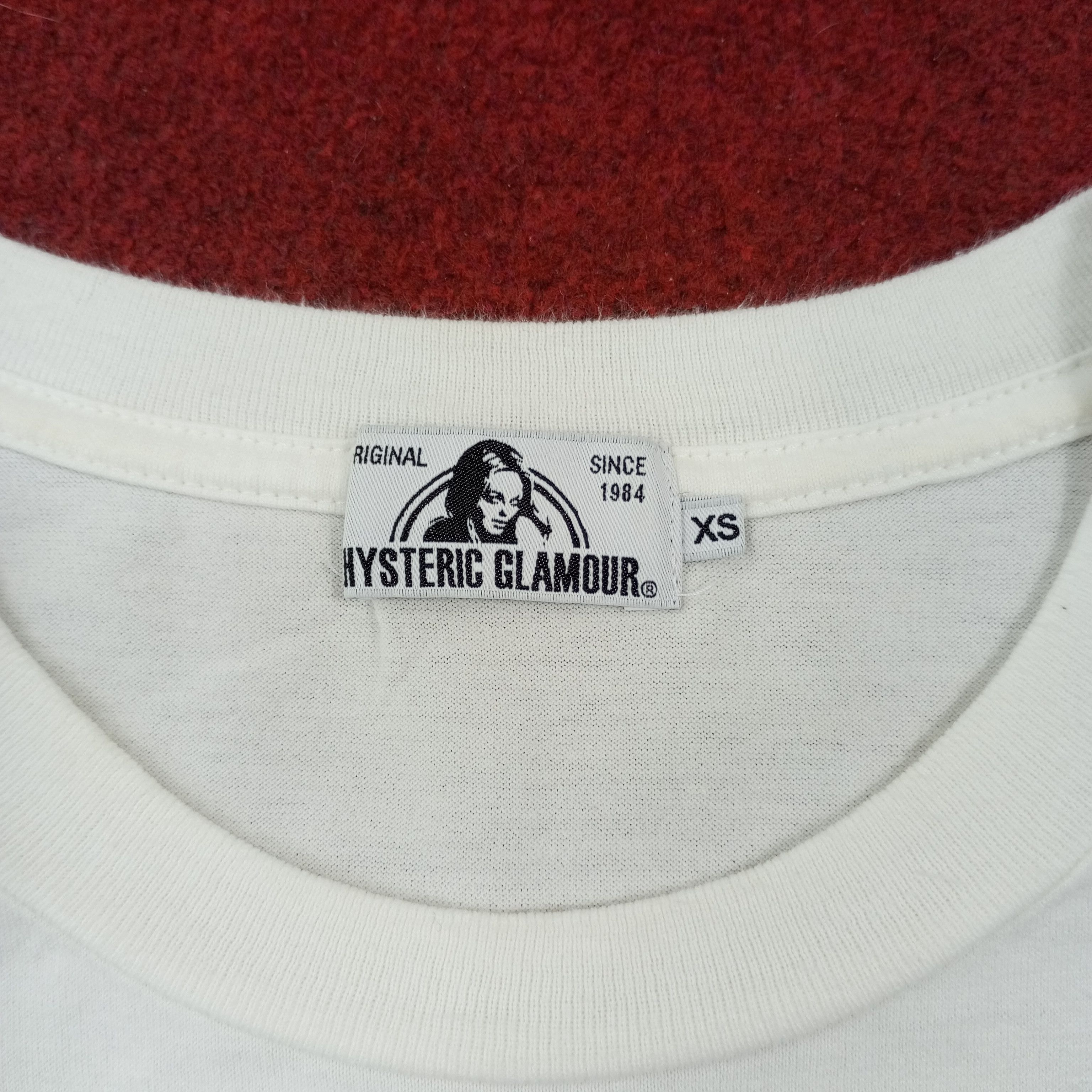 Hysteric Glamour Hysteric Glamour Japanese Brand Tshirt Size US S / EU 44-46 / 1 - 6 Thumbnail