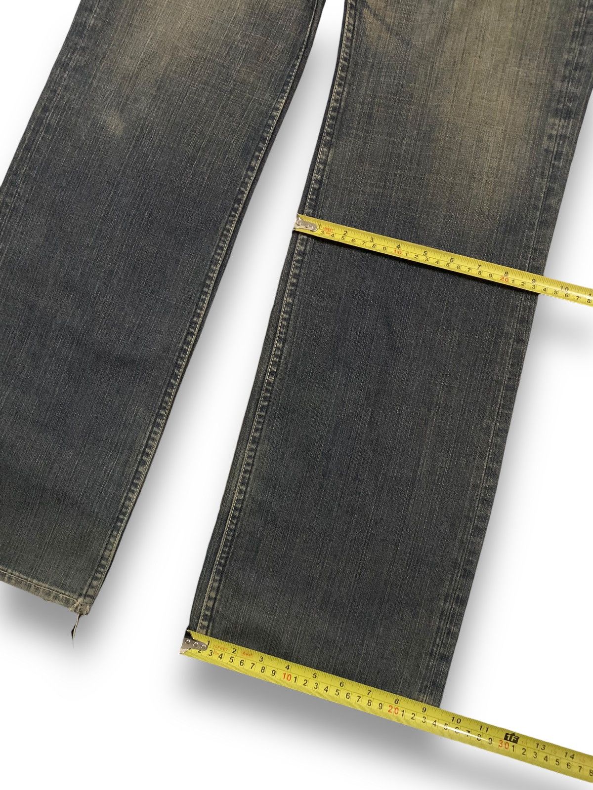 Japanese Brand Vintage Bobson Mud Wash Baggy Distressed Grunge Jeans Size US 32 / EU 48 - 18 Thumbnail