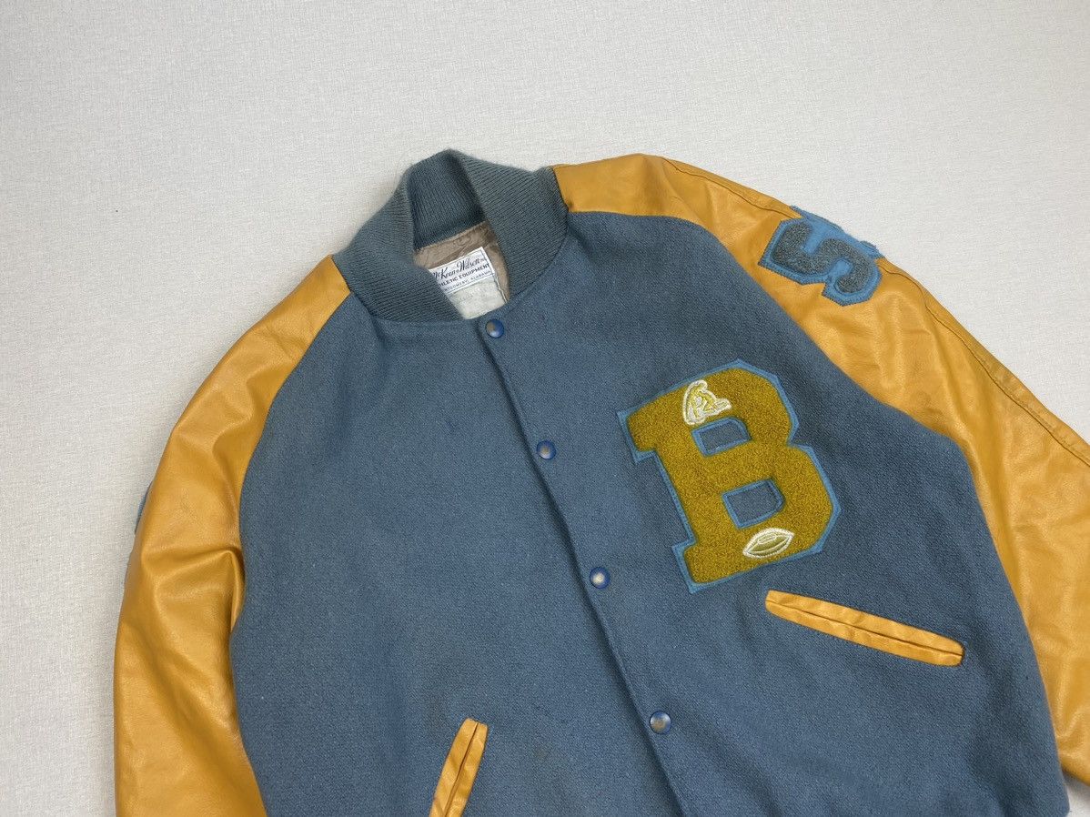Vintage Vintage McKeen&Wilson High School Varsity Bomber Jacket 44 Size US L / EU 52-54 / 3 - 2 Thumbnail