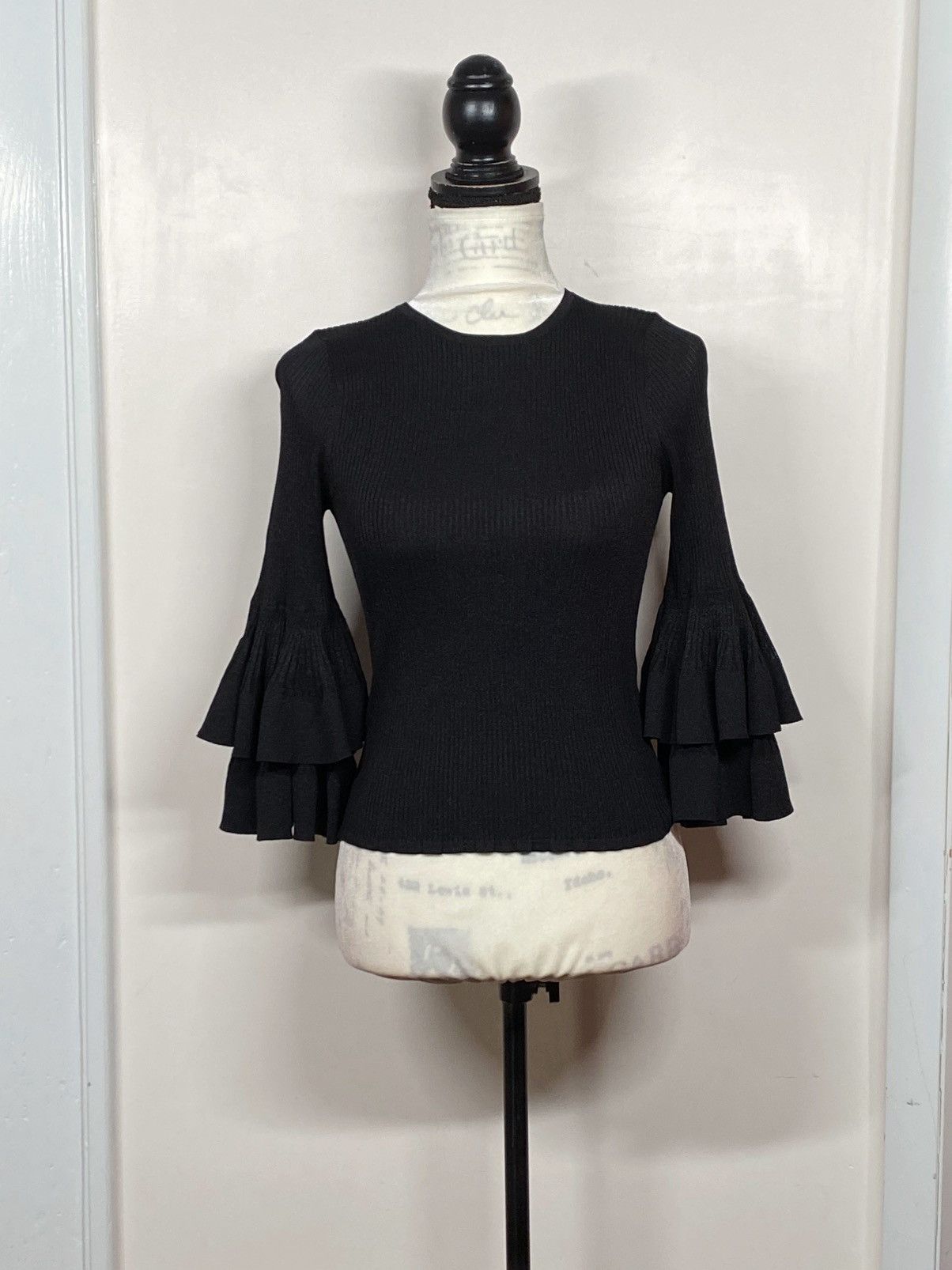 Zimmermann Zimmermann Tiered Ruffle Knit Top size 1/us size 6 Size M / US 6-8 / IT 42-44 - 1 Thumbnail