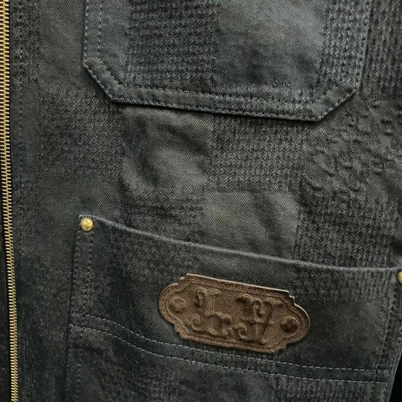Louis Vuitton Louis Vuitton Fei Dong Co-branded Turquoise Denim Jacket 2 Size US M / EU 48-50 / 2 - 3 Thumbnail